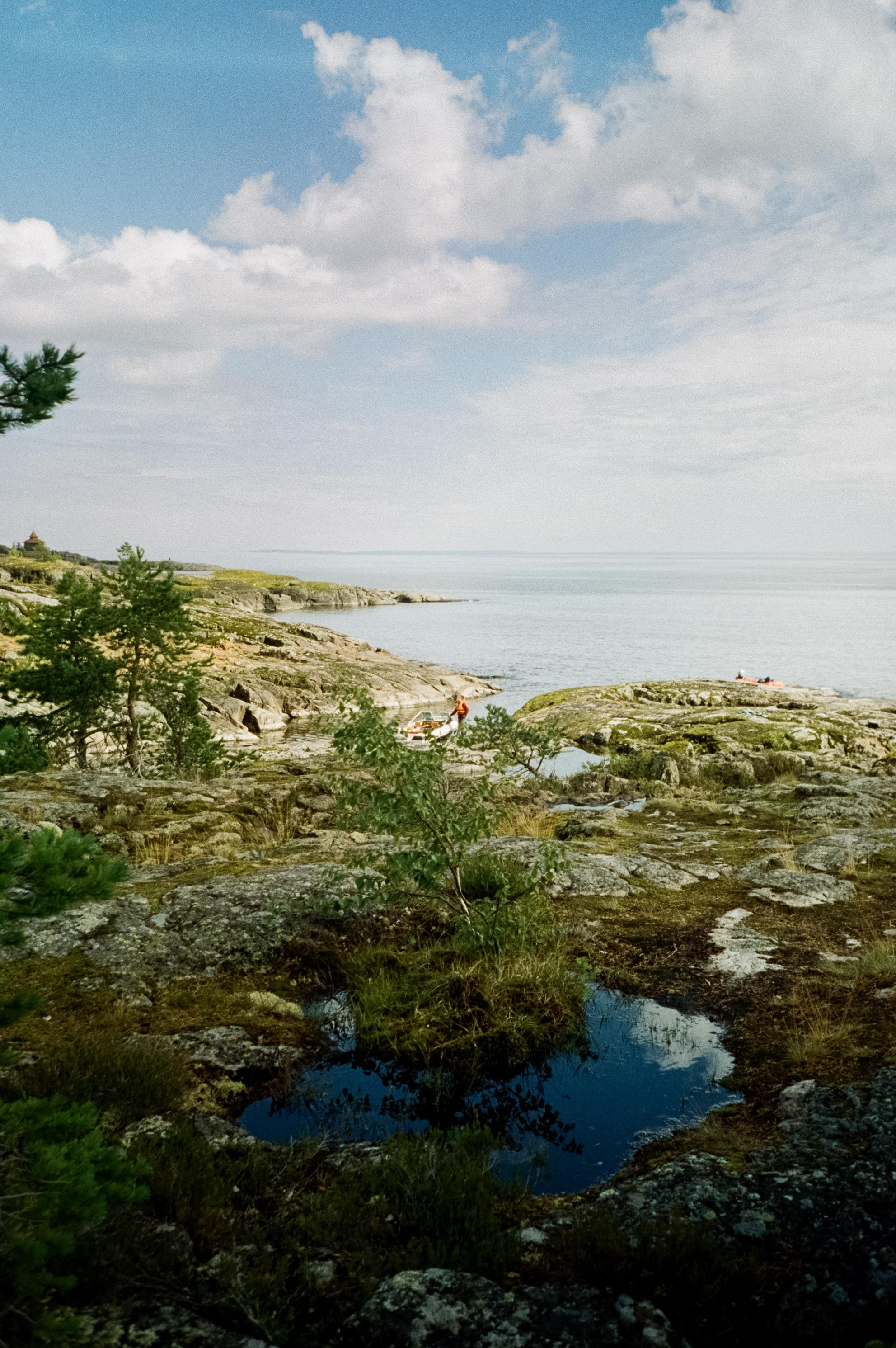 Ладожские шкеры. Маяк. Фотограф-документалист Мария Осокина