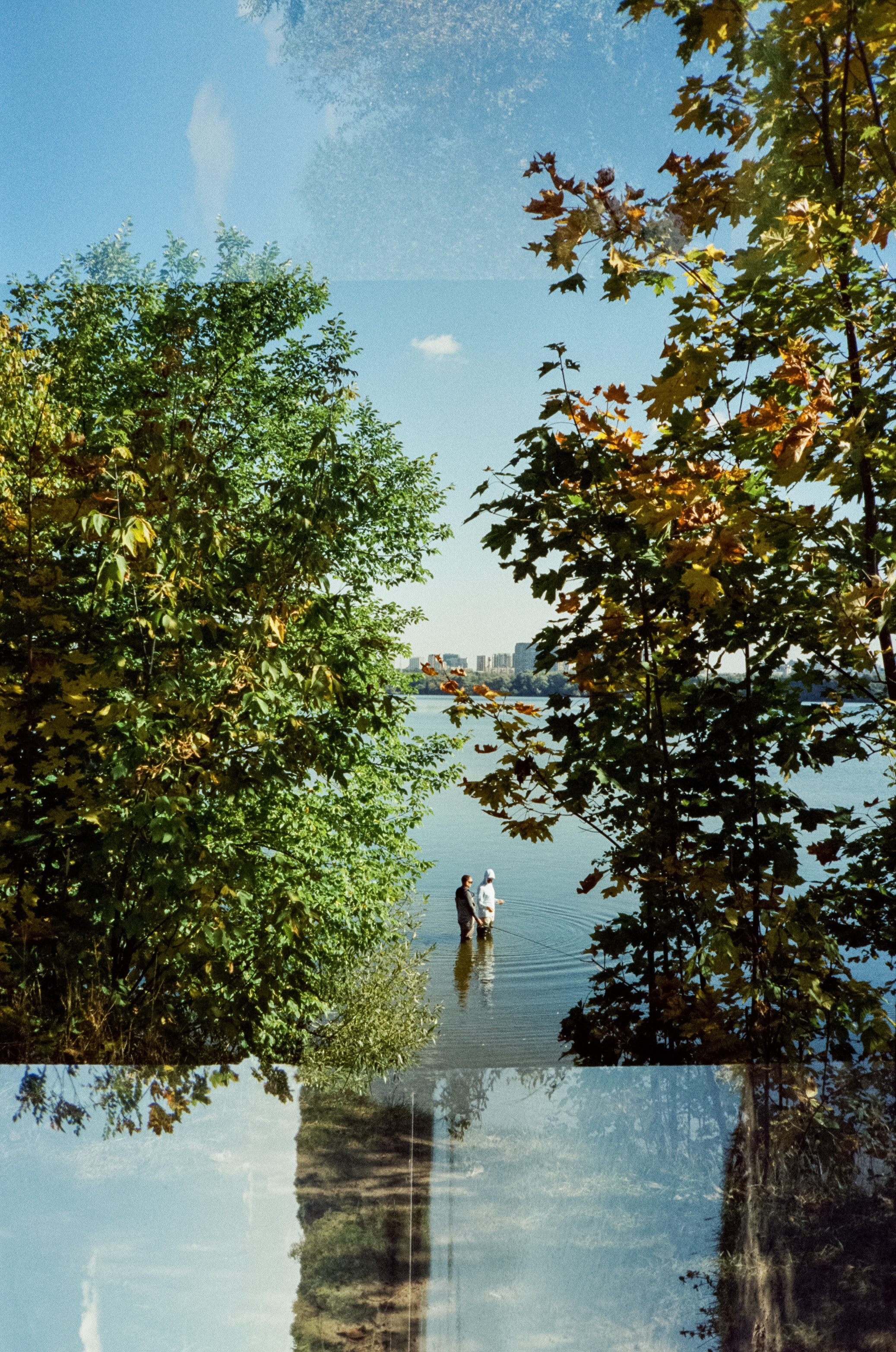 Строгинский залив. Золотая осень. Фотограф-документалист Мария Осокина