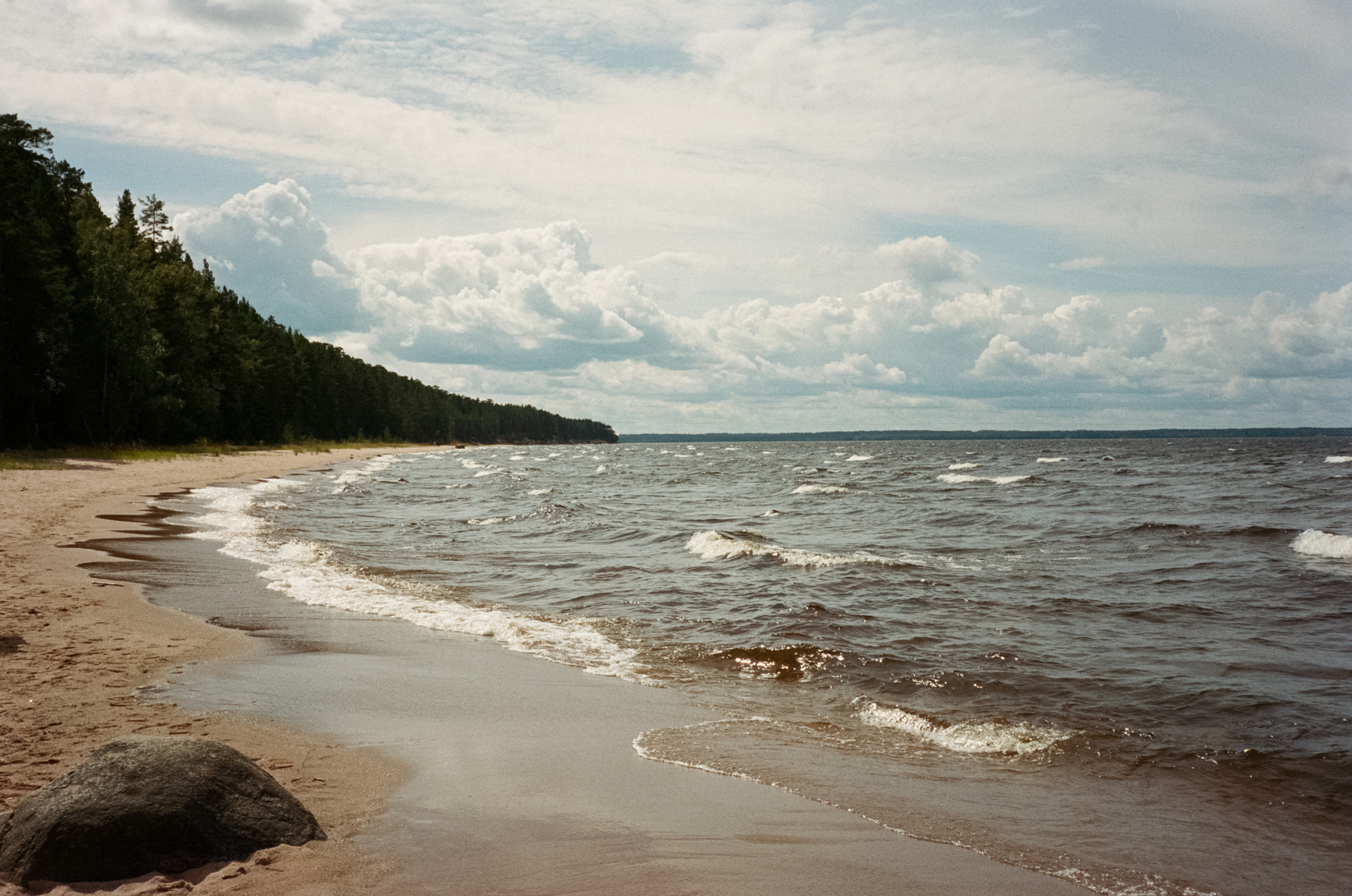 Остров Коневец. Конь-камень, берег Ладоги и Святая гора. Фотограф-документалист Мария Осокина