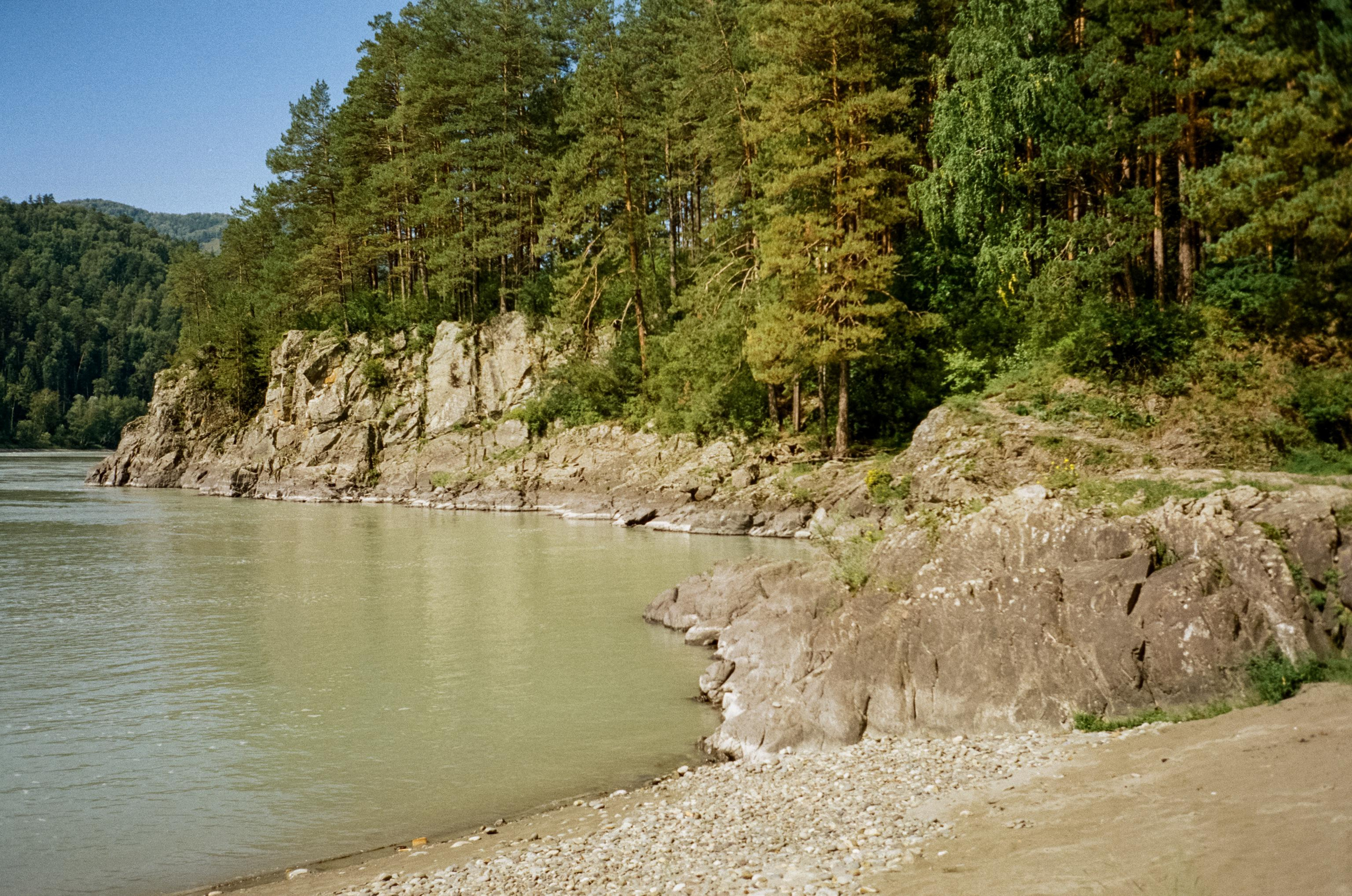 Кызыл-Таш на Катуни. Центр Чуйского тракта, 488 км. Фотограф-документалист Мария Осокина