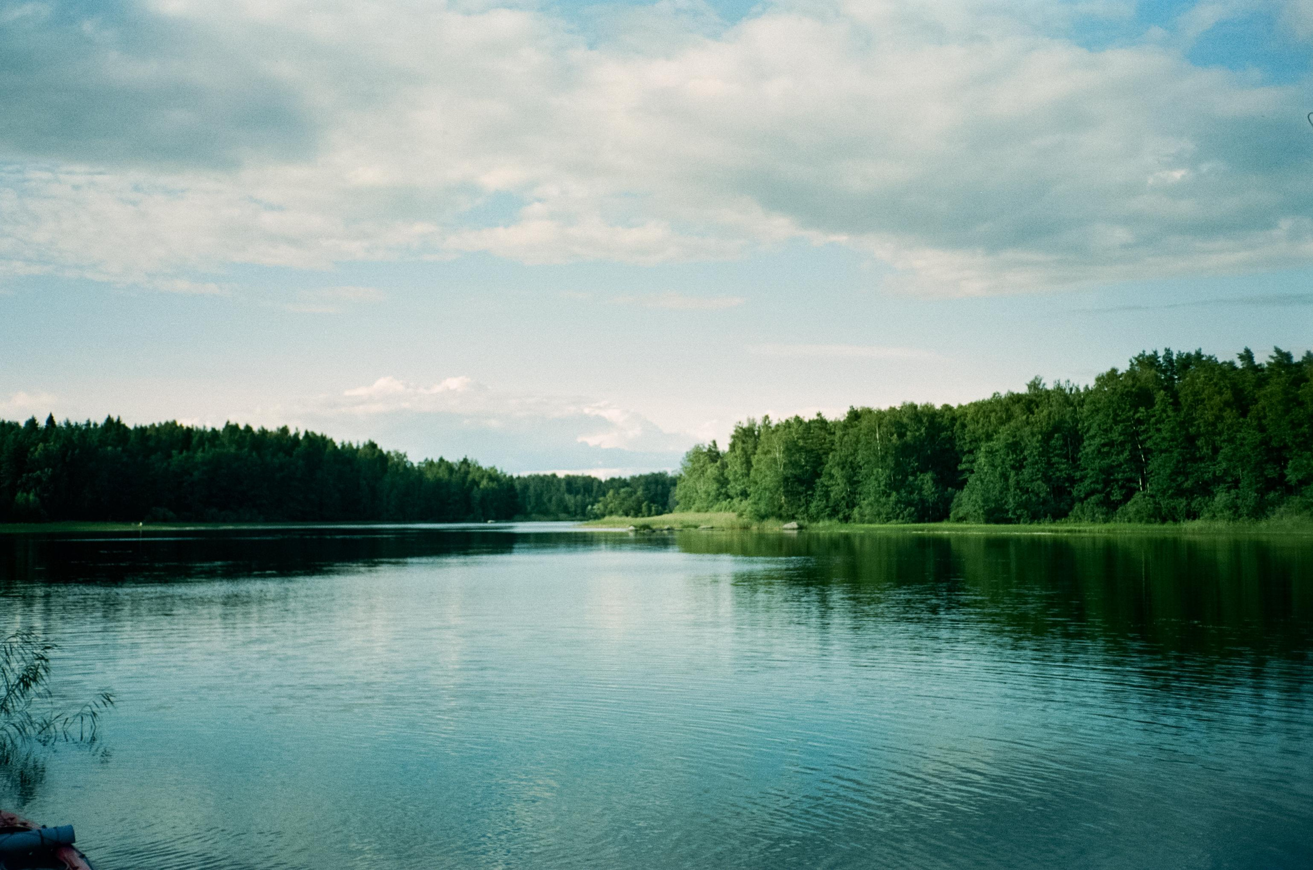 Храм Андрея Первозванного на Вуоксе и лютеранская кирха в Мельникове. Фотограф-документалист Мария Осокина