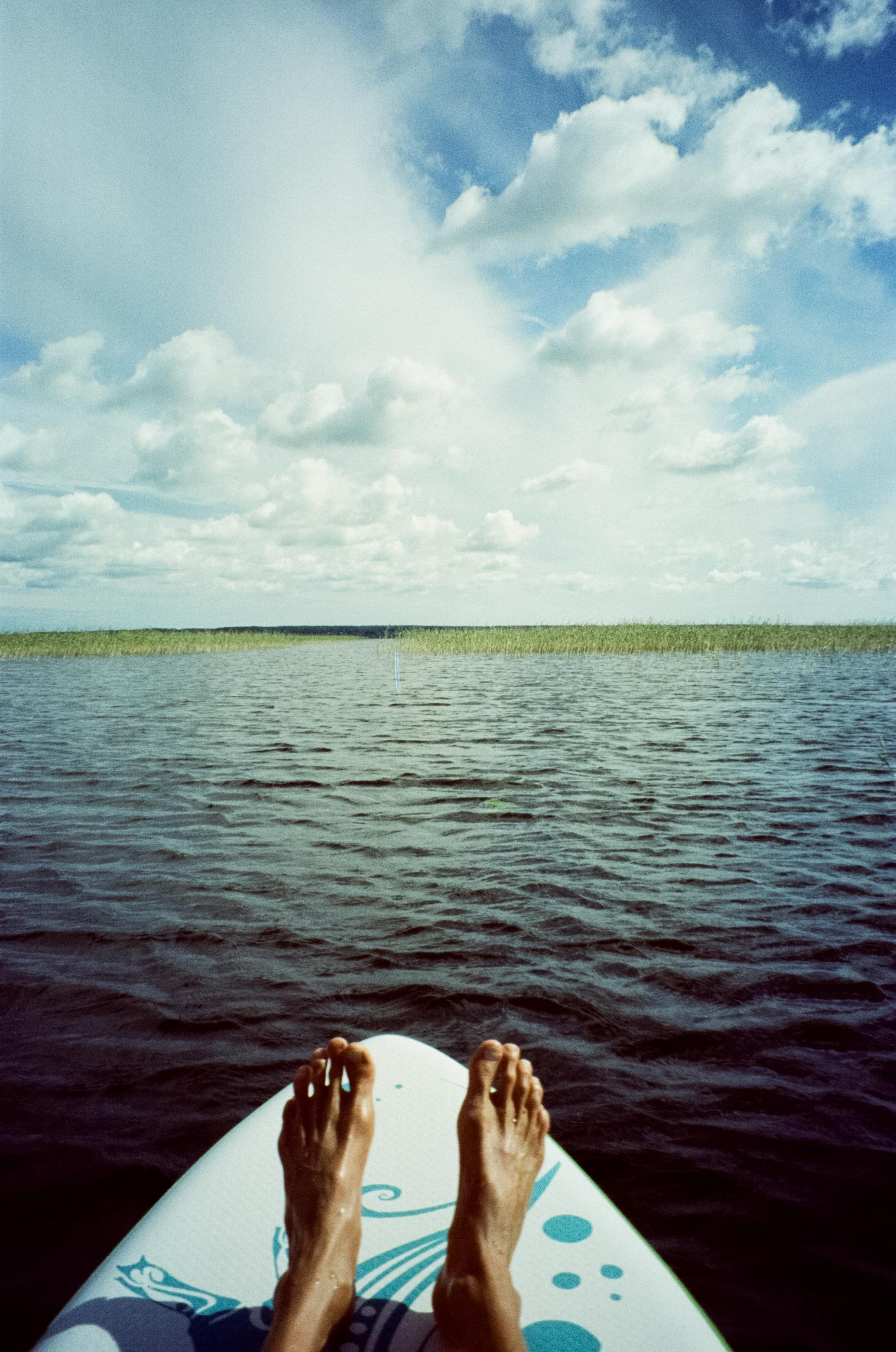 SUPboard на озере Отрадное. Фотограф-документалист Мария Осокина