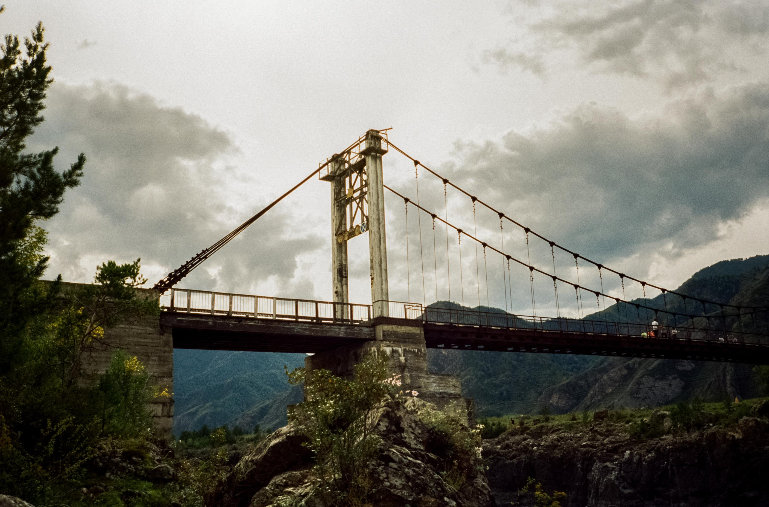 Ороктойский мост. Самое глубокое место Катуни. Фотограф-документалист Мария Осокина