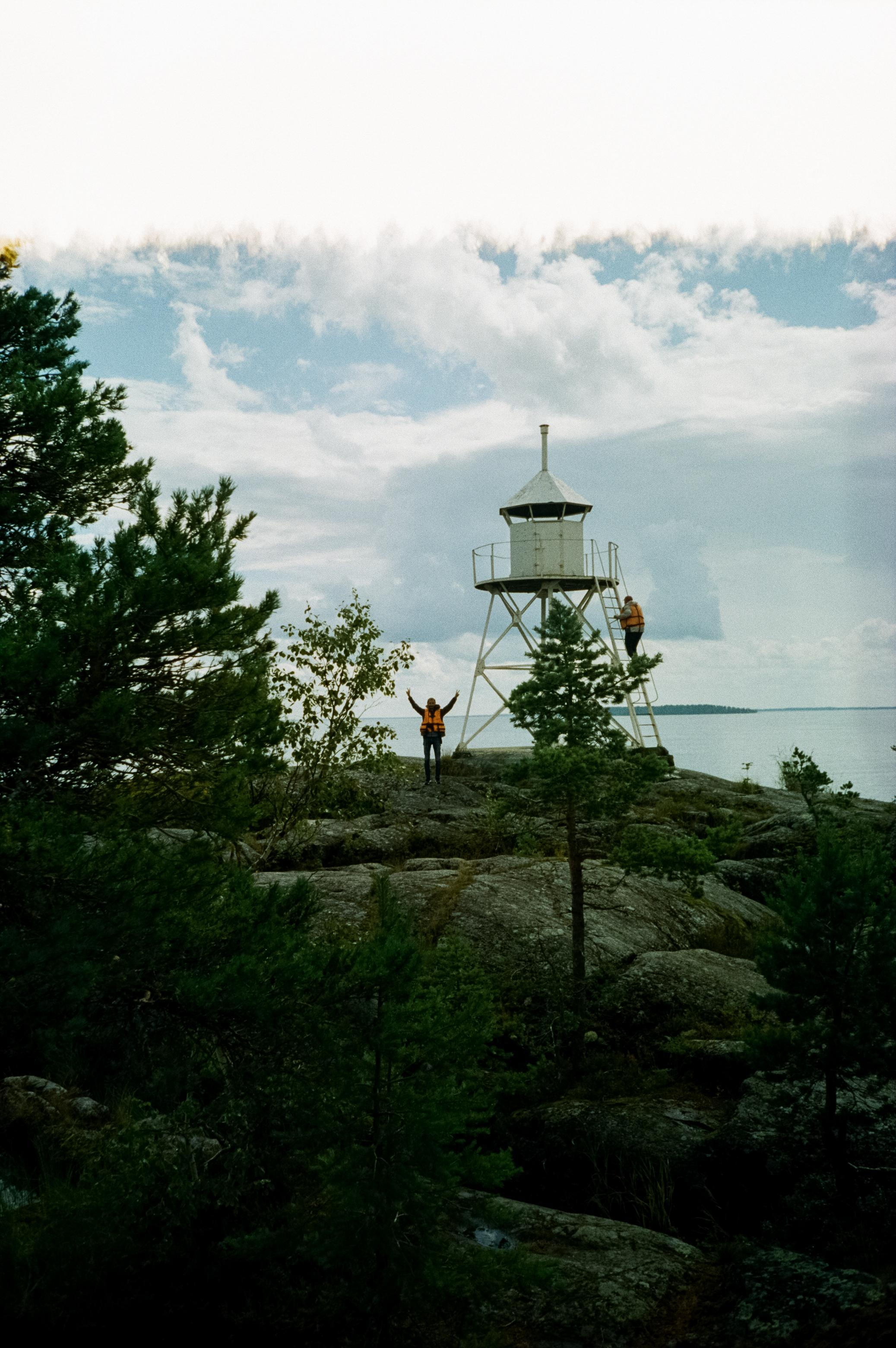 Ладожские шкеры. Маяк. Фотограф-документалист Мария Осокина