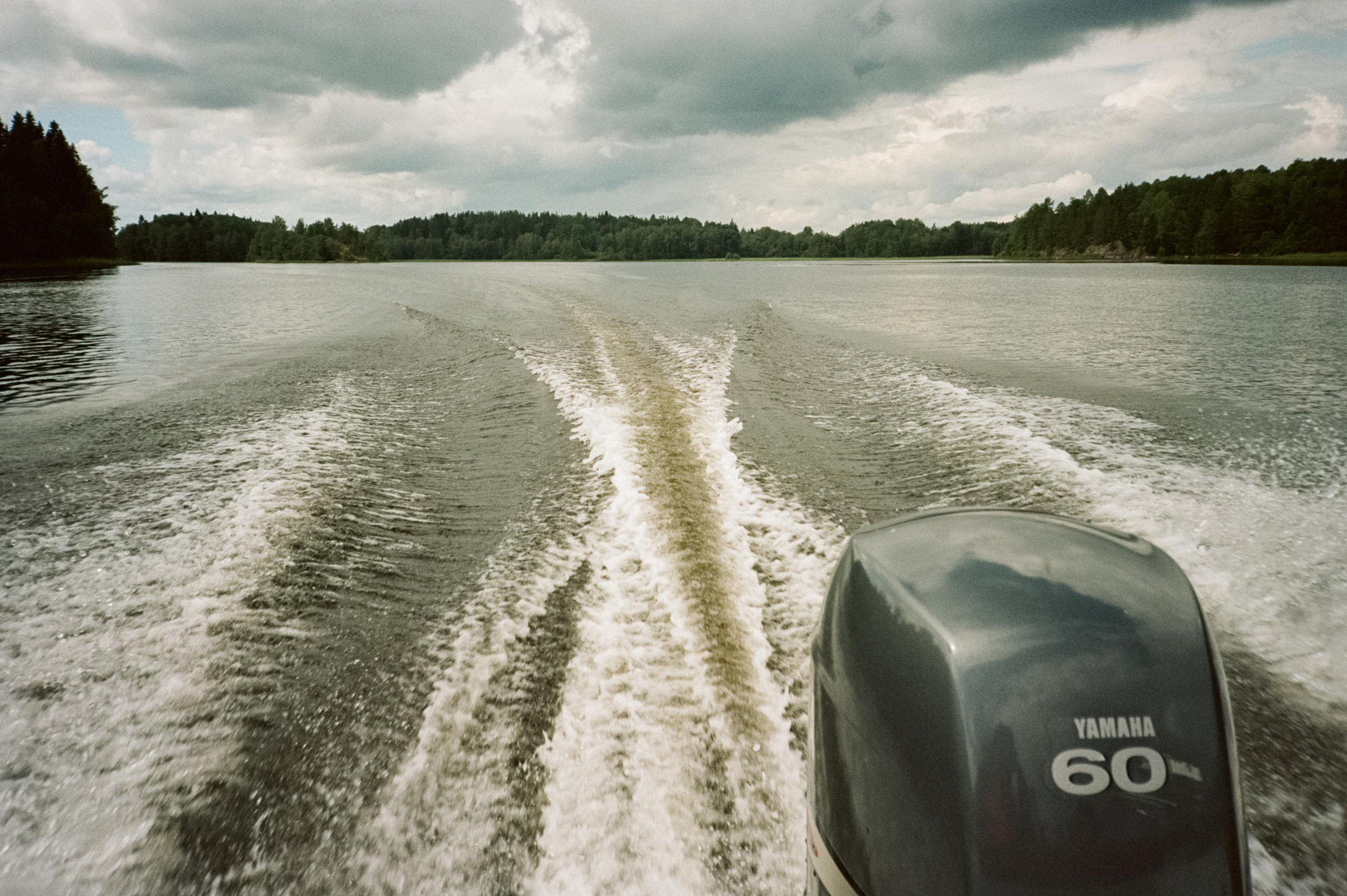 Ладожские шкеры. Виды с катера и высадки на островах. Фотограф-документалист Мария Осокина