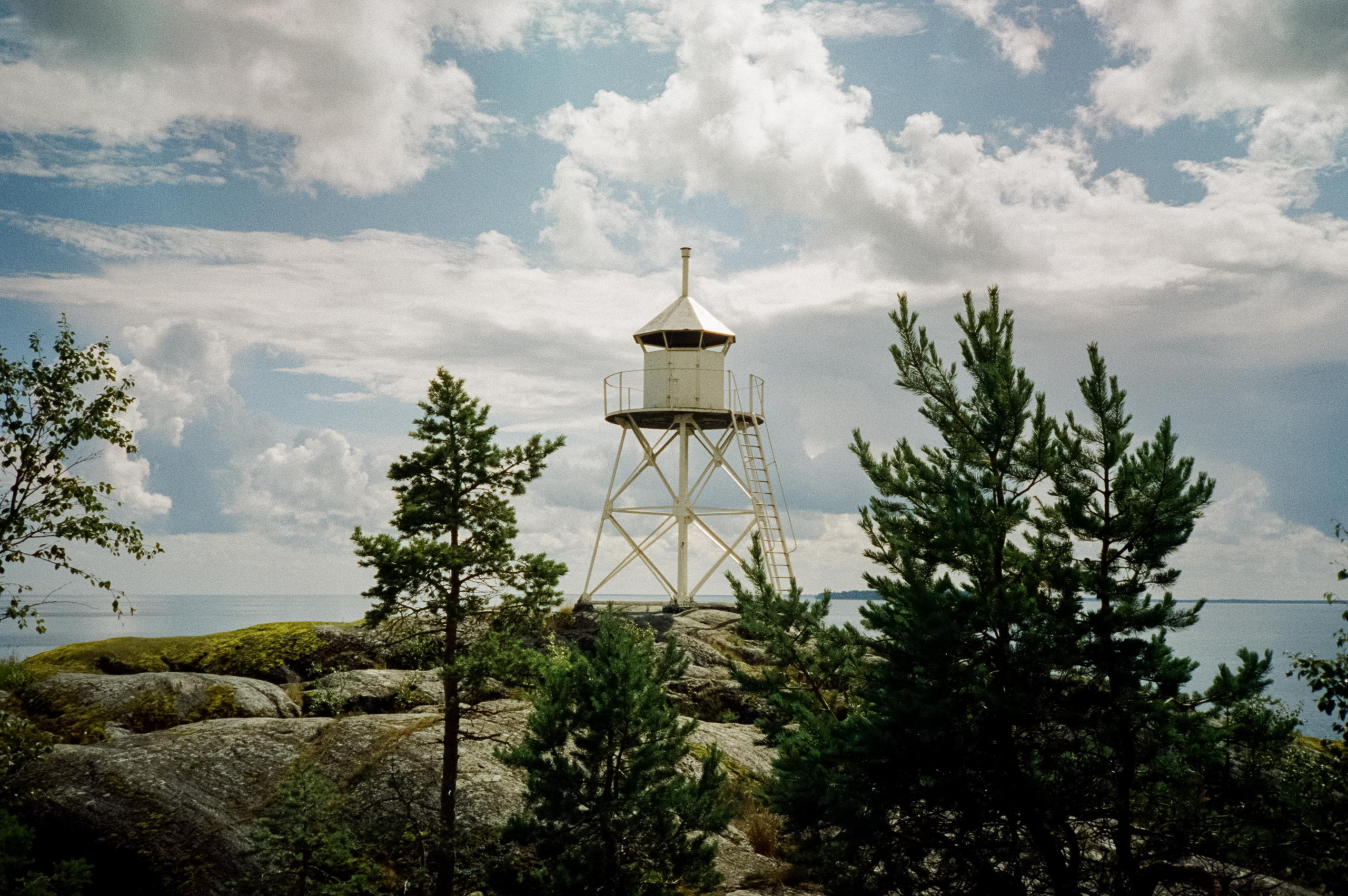 Ладожские шкеры. Маяк. Фотограф-документалист Мария Осокина