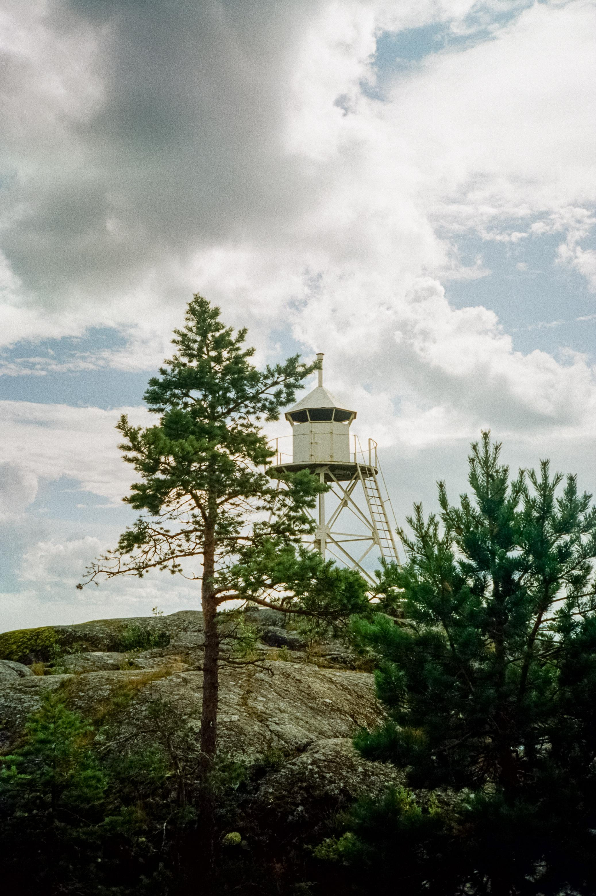 Ладожские шкеры. Маяк. Фотограф-документалист Мария Осокина