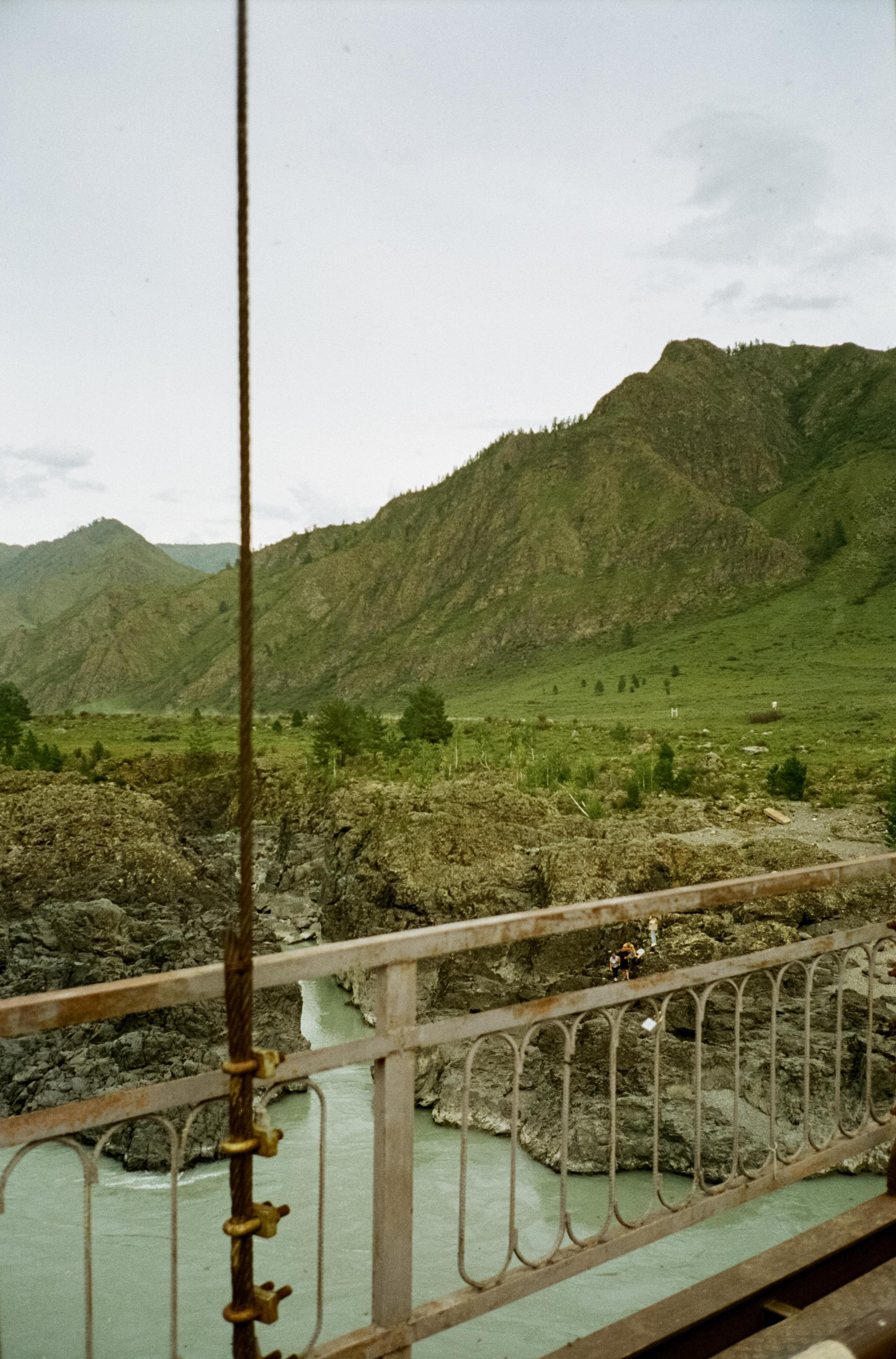 Ороктойский мост. Самое глубокое место Катуни. Фотограф-документалист Мария Осокина