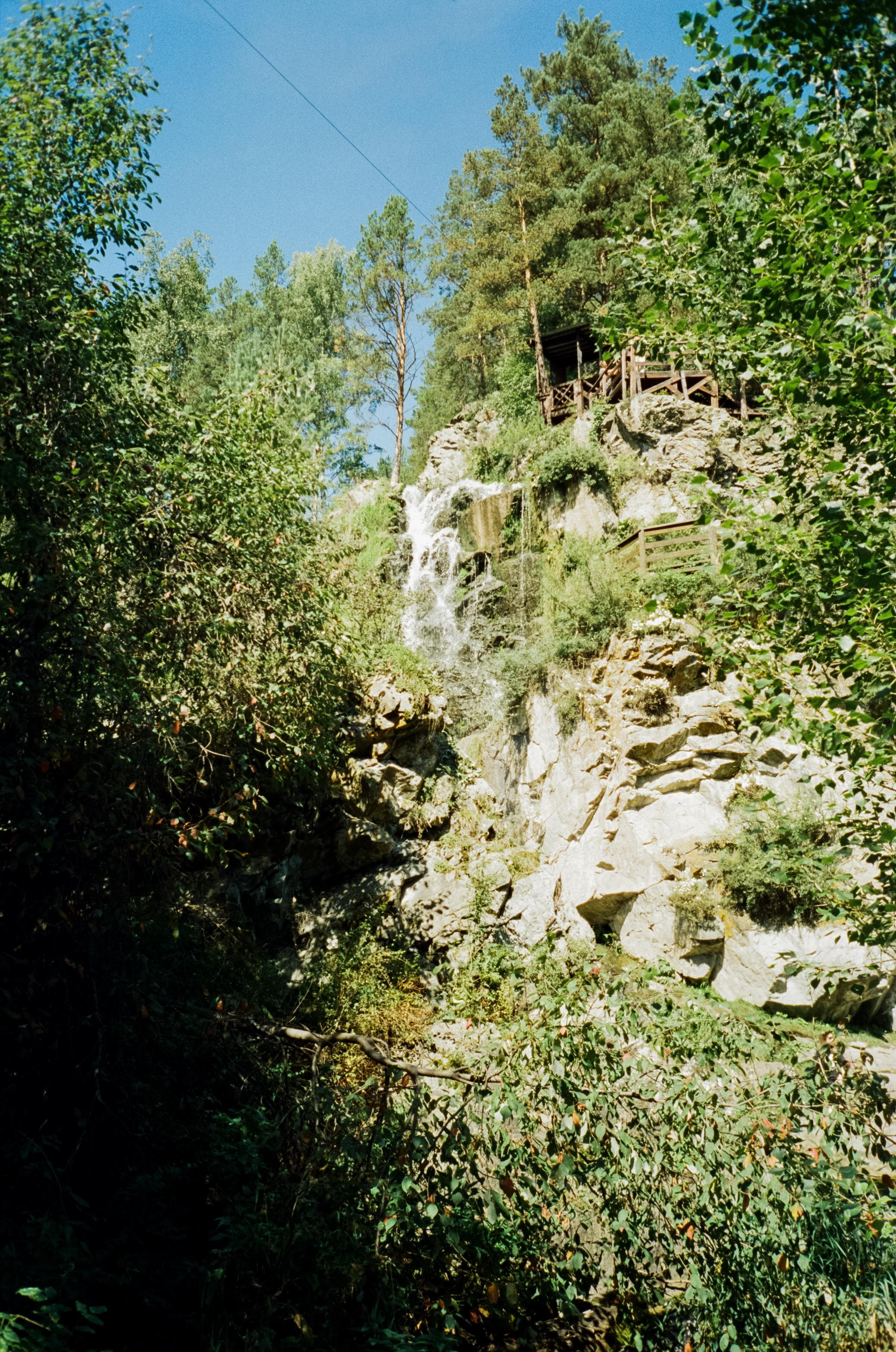 Озеро Ая на закате и Камышлинский водопад. Фотограф-документалист Мария Осокина