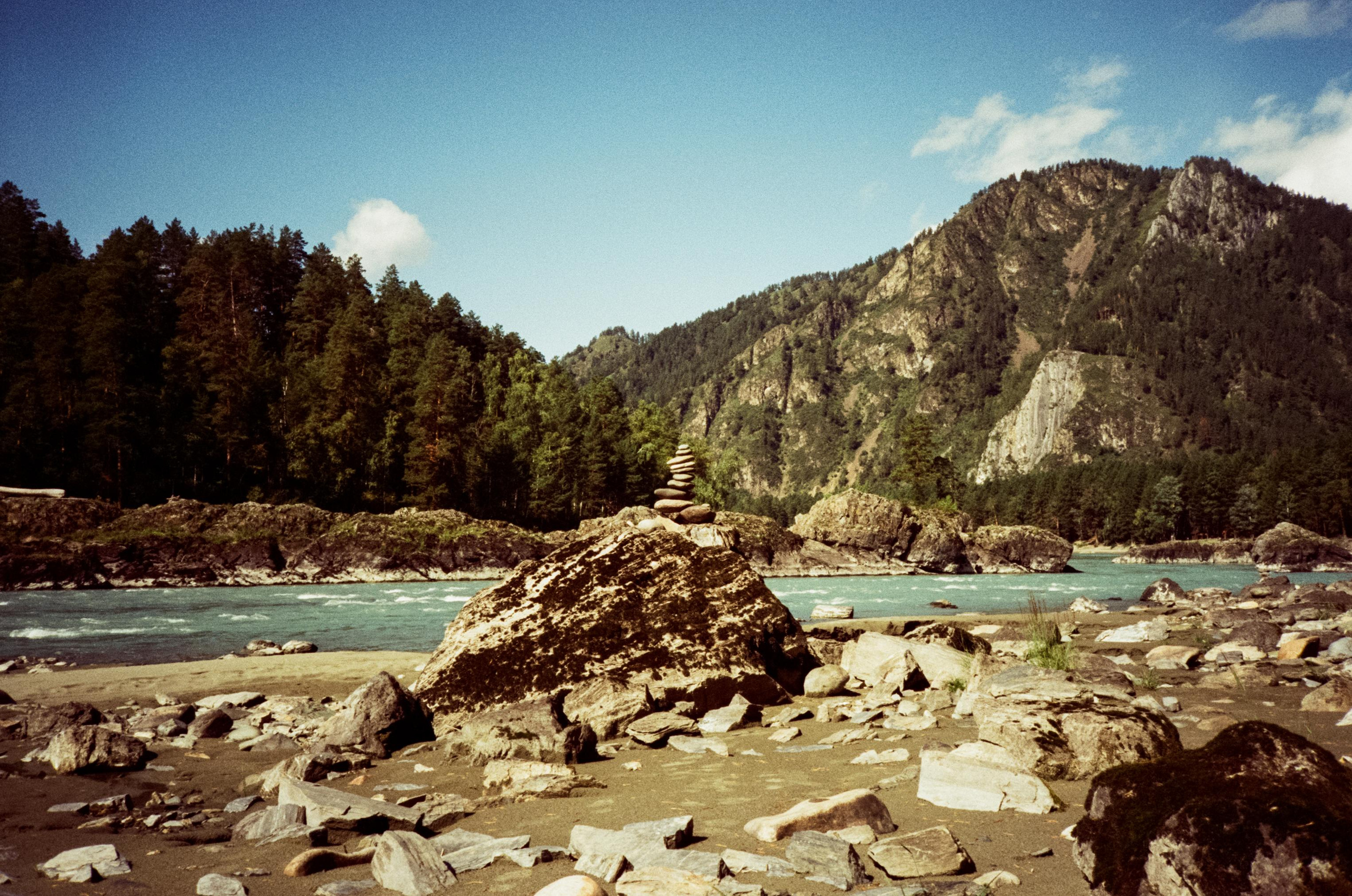 Урочище Чечкыш и острова на Катуни. Фотограф-документалист Мария Осокина