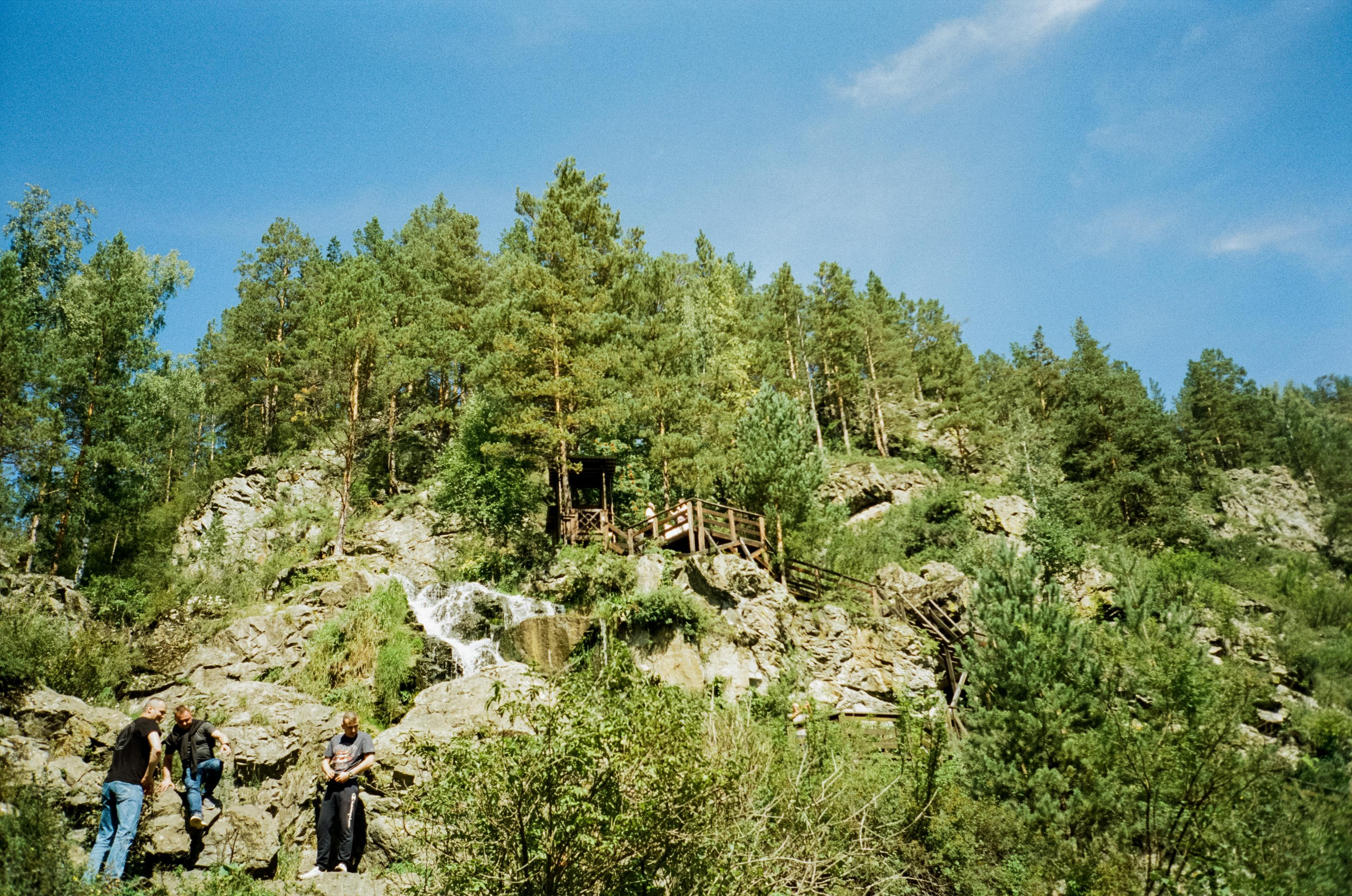 Озеро Ая на закате и Камышлинский водопад. Фотограф-документалист Мария Осокина