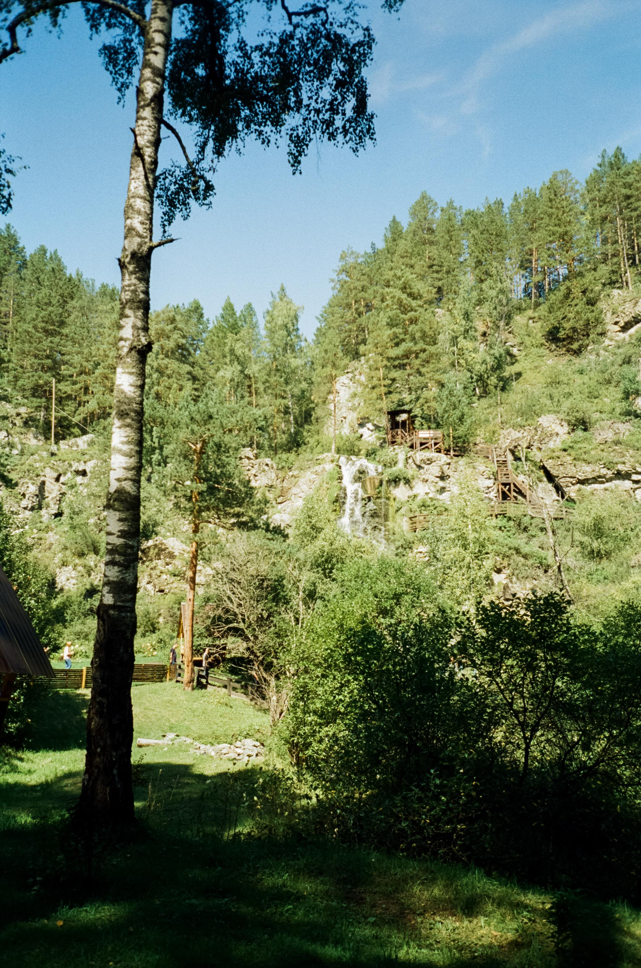 Озеро Ая на закате и Камышлинский водопад. Фотограф-документалист Мария Осокина