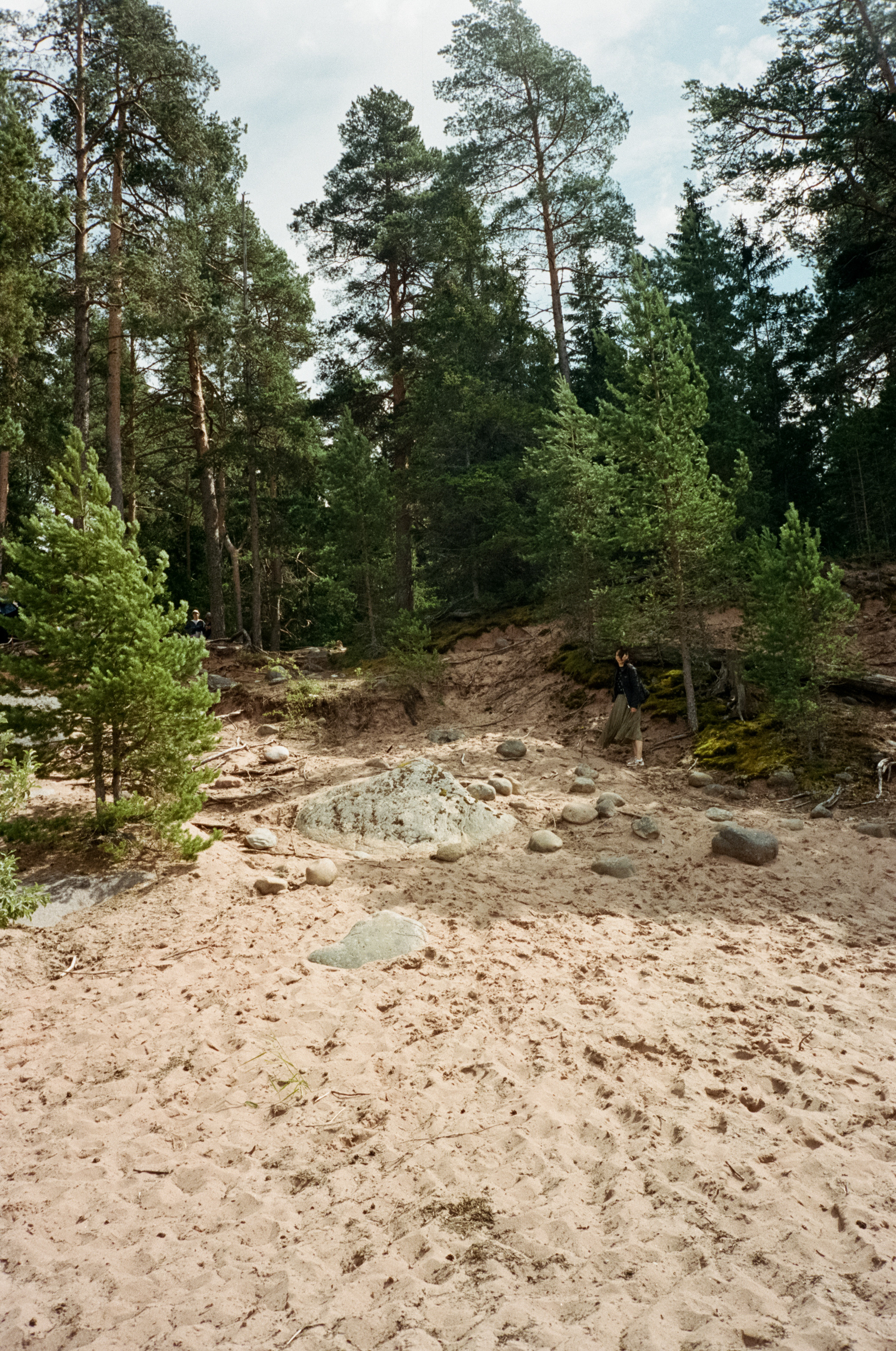 Остров Коневец. Конь-камень, берег Ладоги и Святая гора. Фотограф-документалист Мария Осокина