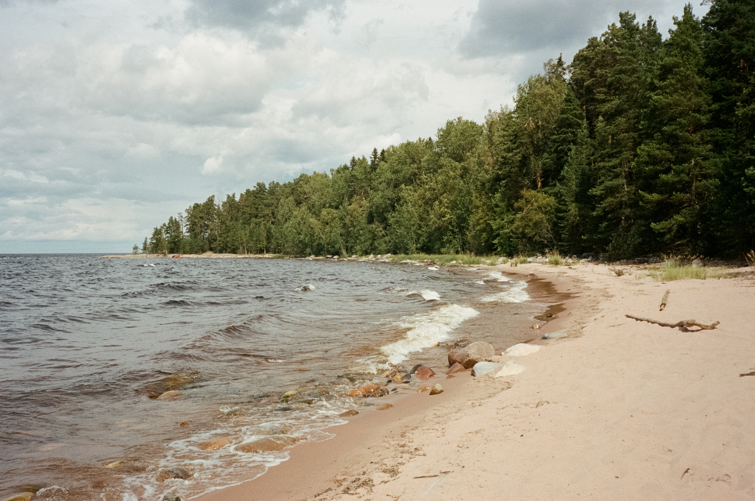 Остров Коневец. Конь-камень, берег Ладоги и Святая гора. Фотограф-документалист Мария Осокина