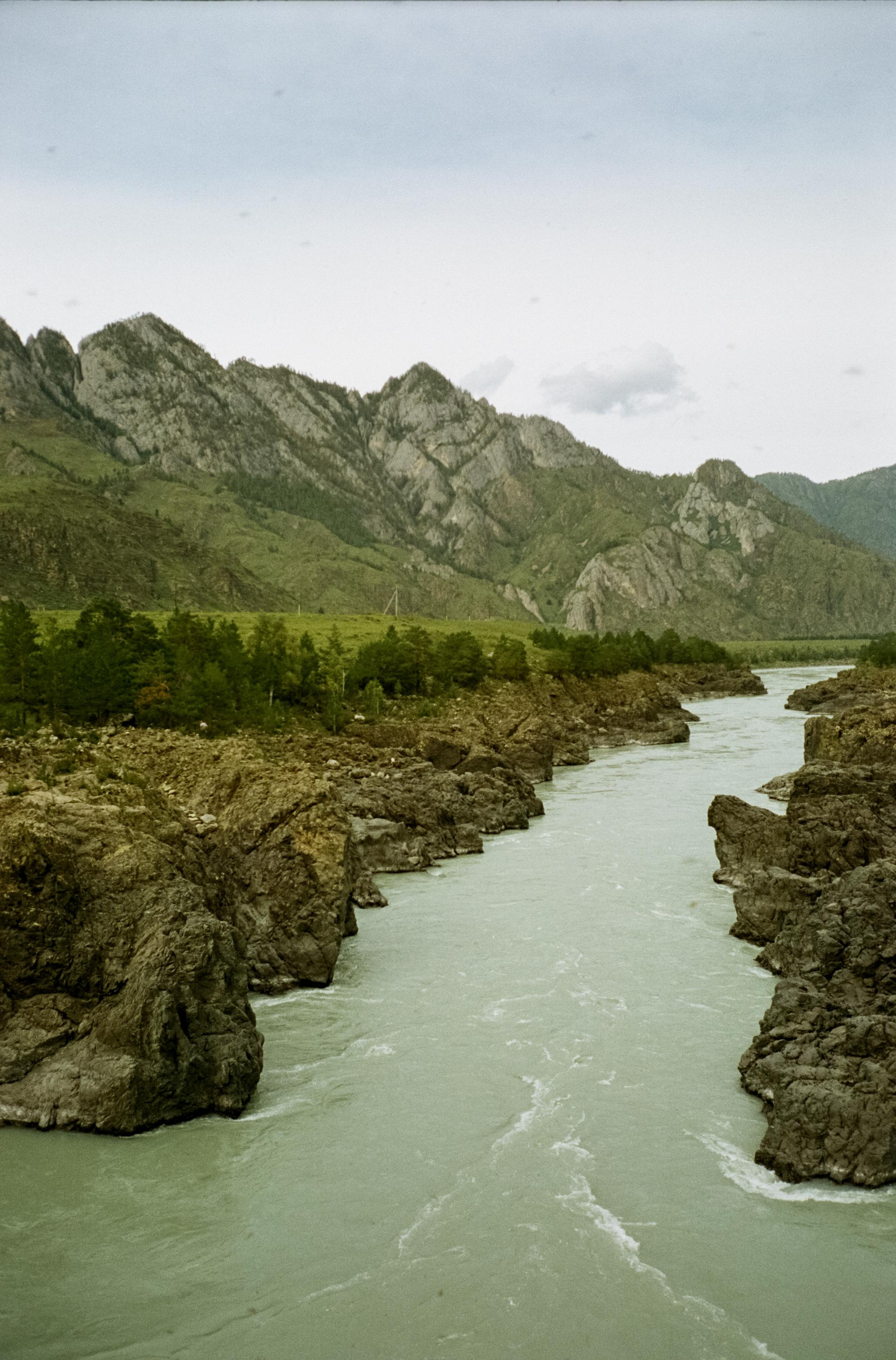 Ороктойский мост. Самое глубокое место Катуни. Фотограф-документалист Мария Осокина