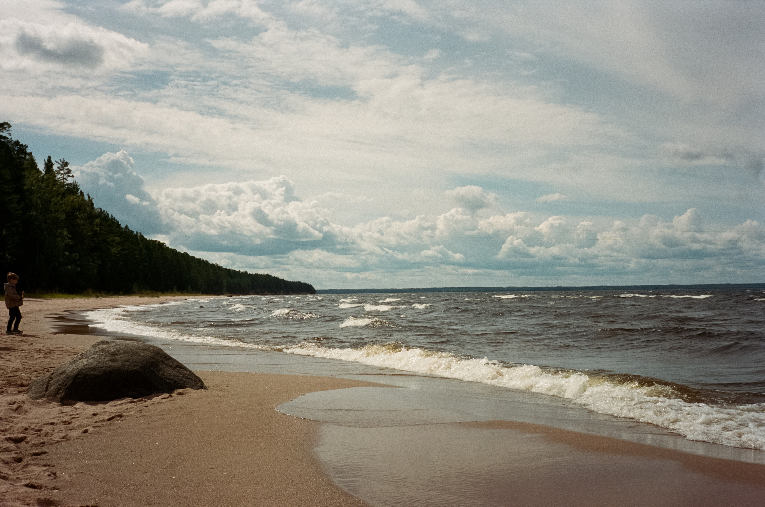Остров Коневец. Конь-камень, берег Ладоги и Святая гора. Фотограф-документалист Мария Осокина