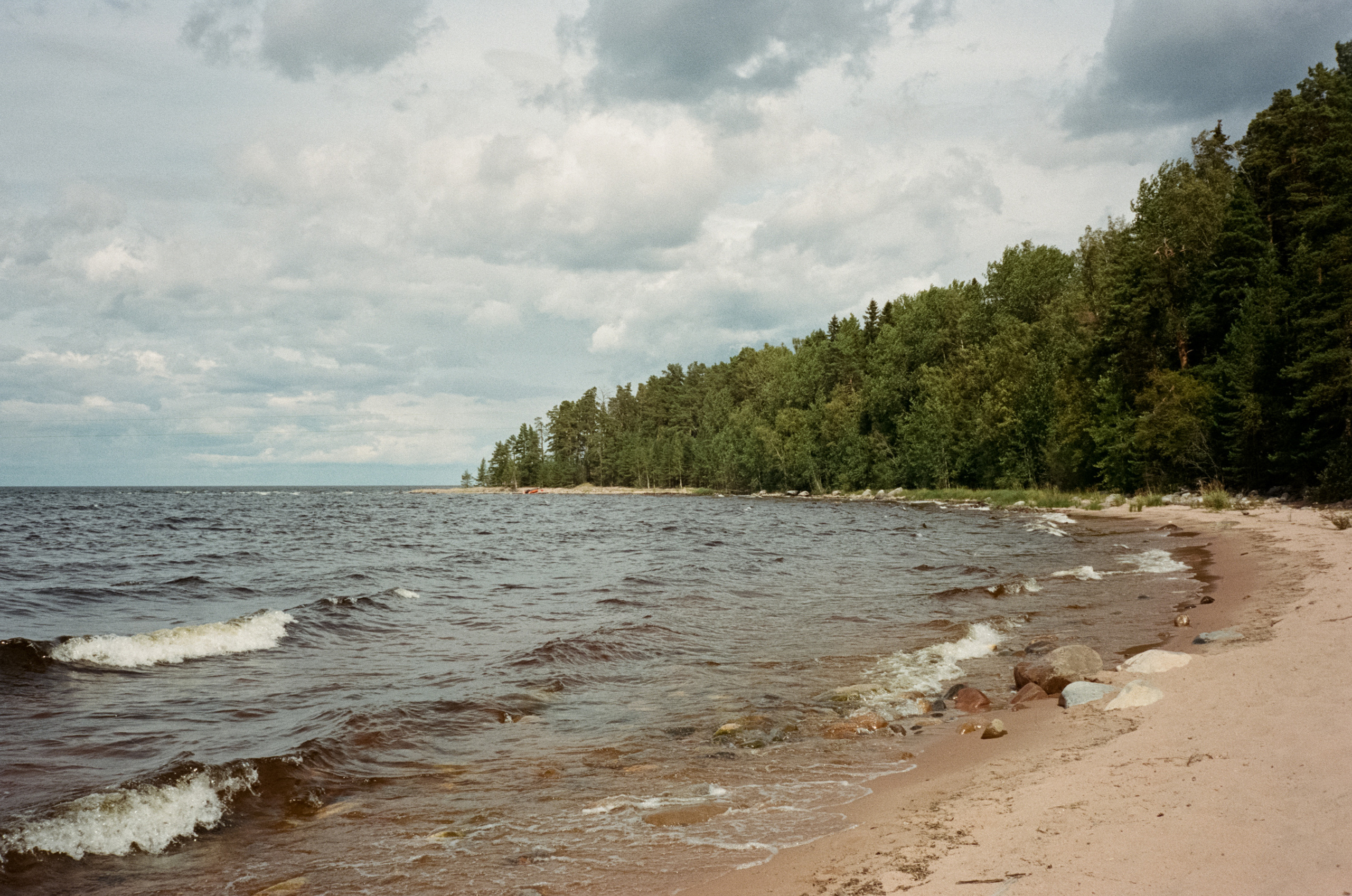 Остров Коневец. Конь-камень, берег Ладоги и Святая гора. Фотограф-документалист Мария Осокина