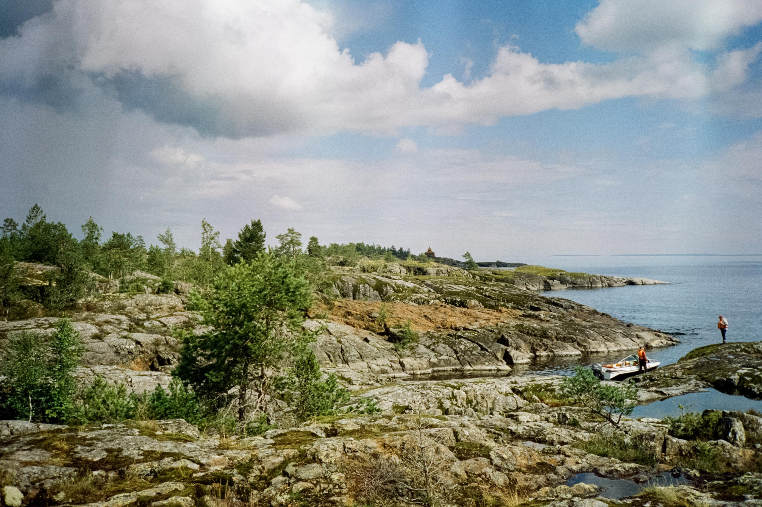 Ладожские шкеры. Маяк. Фотограф-документалист Мария Осокина