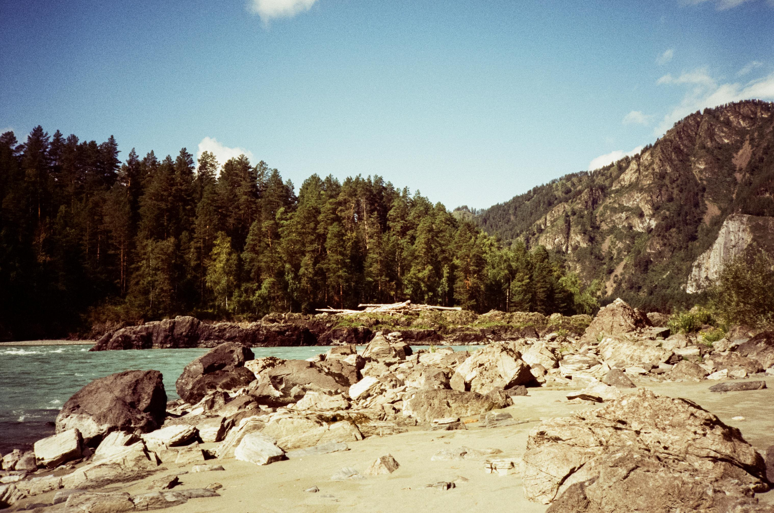 Урочище Чечкыш и острова на Катуни. Фотограф-документалист Мария Осокина