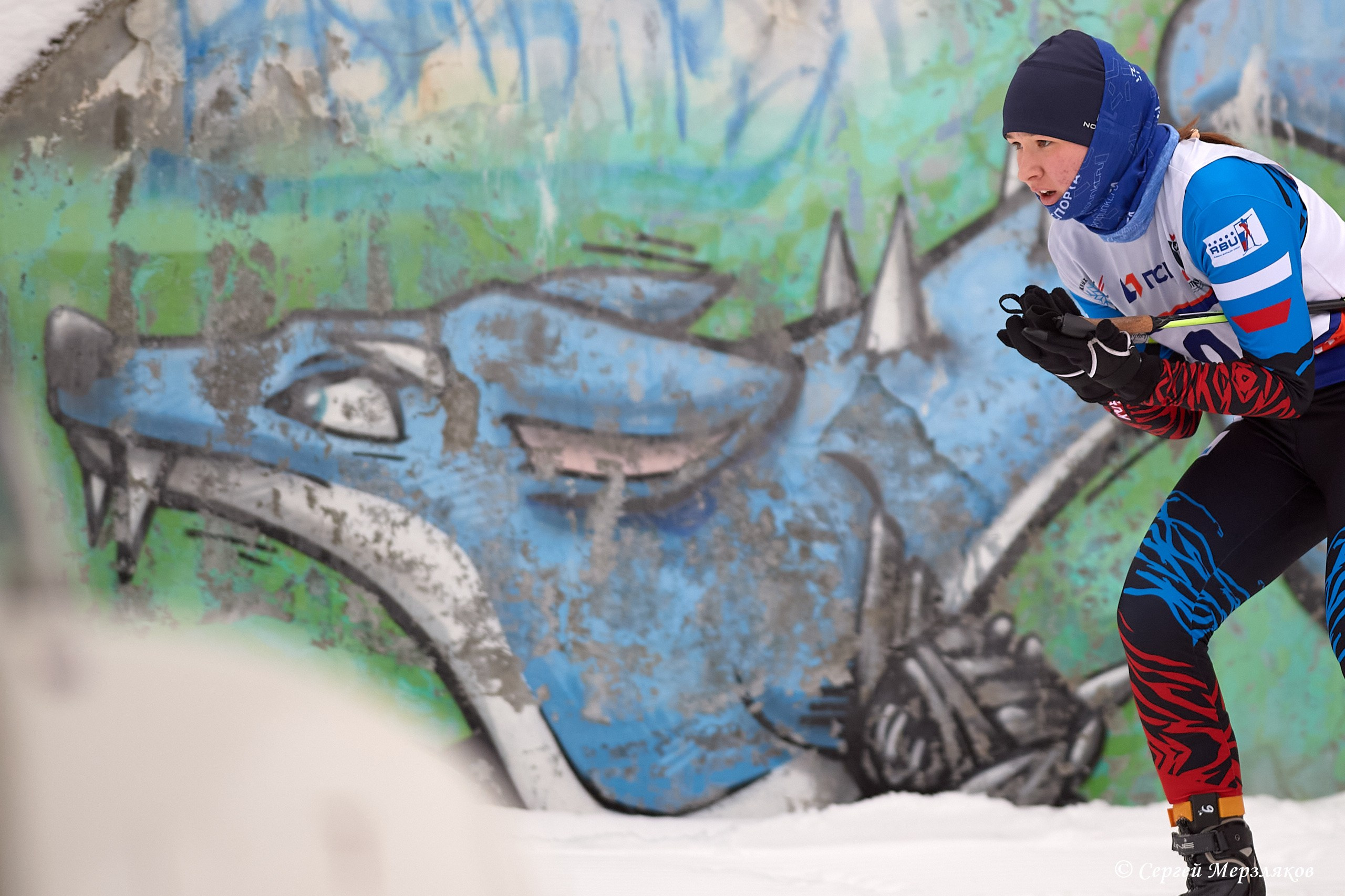 Всероссийские соревнования по лыжным гонкам на призы ЗМС Галины Кулаковой. Спортивный репортажный фотограф в Ижевске Сергей Мерзляков