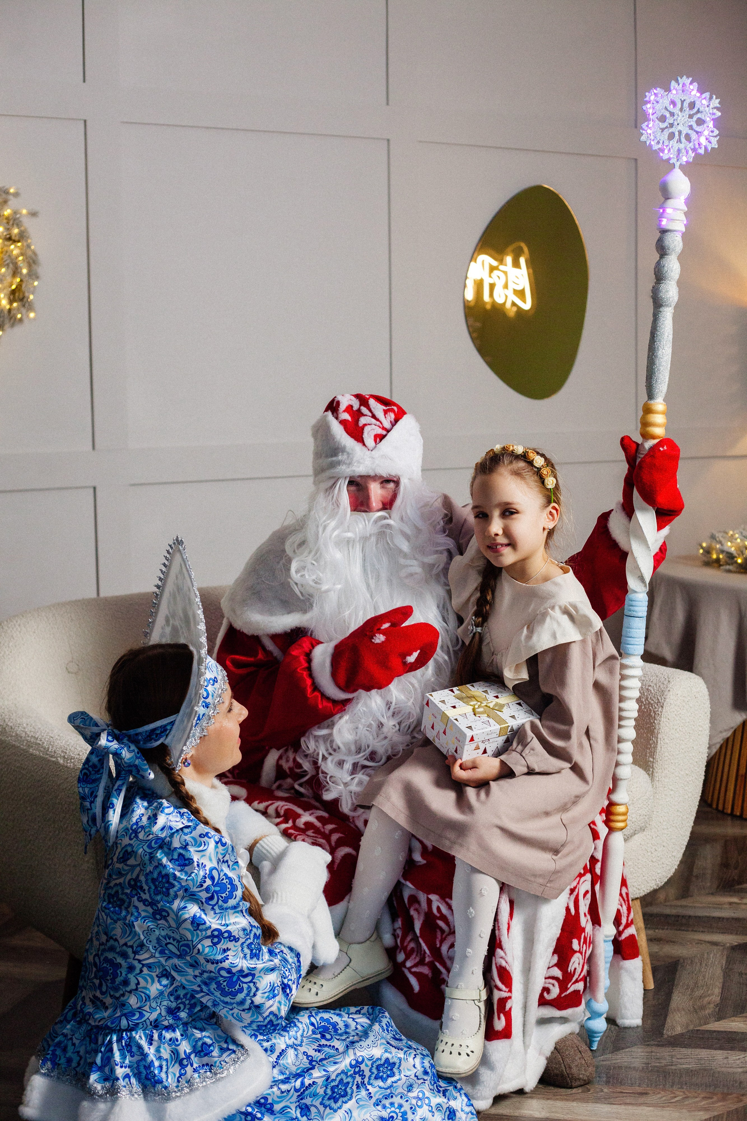 Дед Мороз и Снегурочка. Портретный, семейный, свадебный фотограф в Брянске Маргарита Василькова