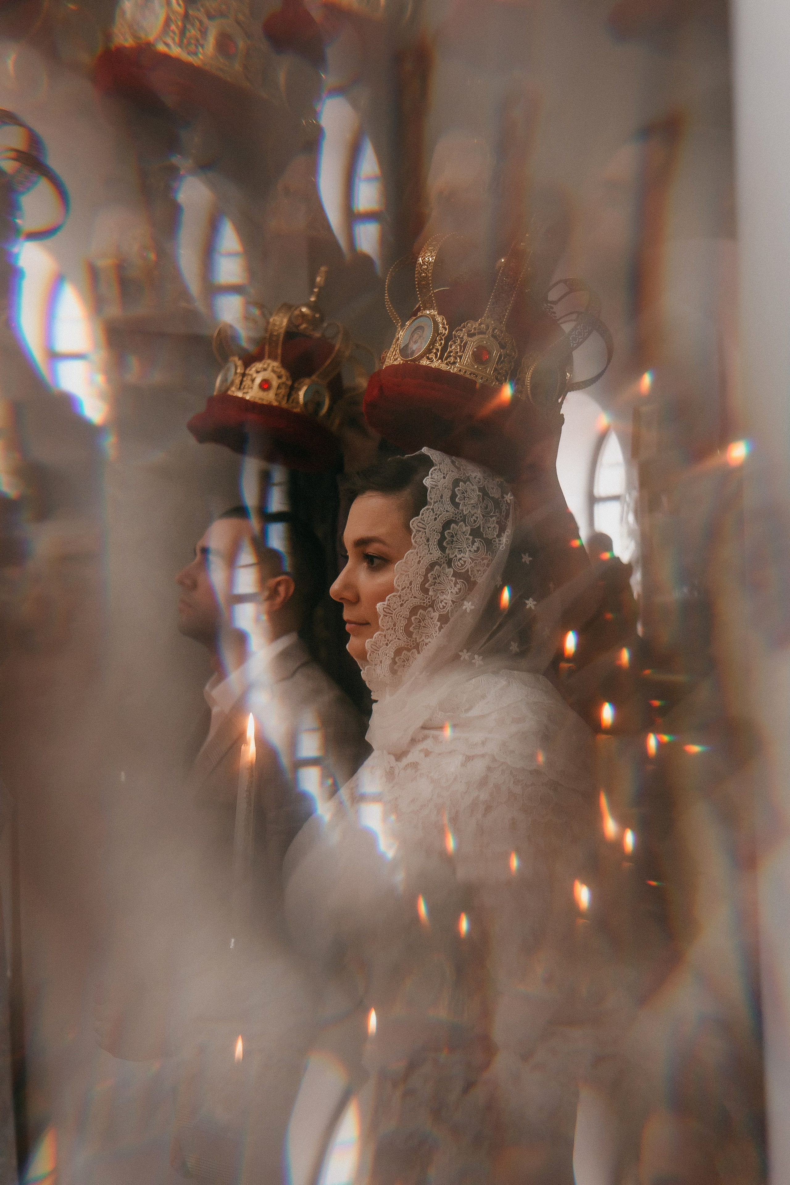 Венчание Анастасии и Вячеслава. Храм Лазаря Четверодневного. Семейный фотограф в Сургуте