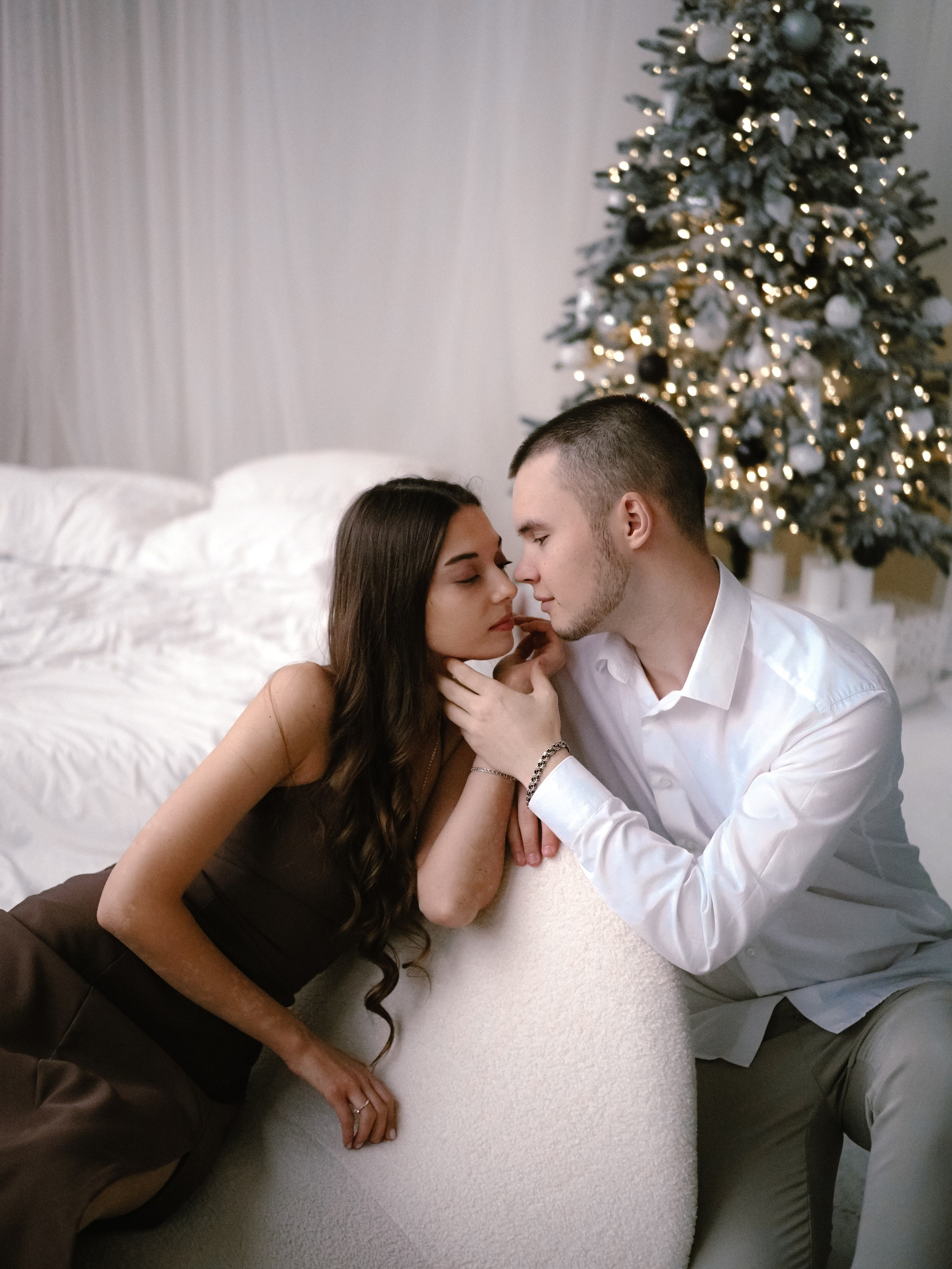 Нежные новогодние. Фотограф Рязань. Семейный Свадебный фотограф