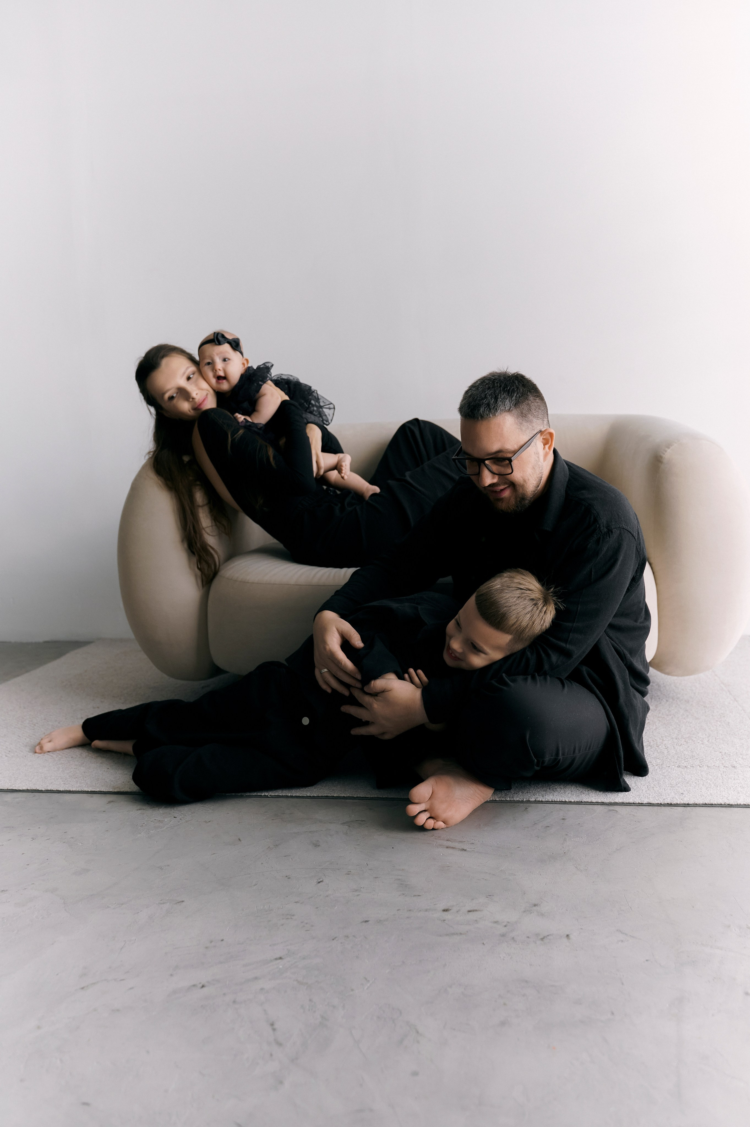 Лиза и ее семья. Фотограф Регина С