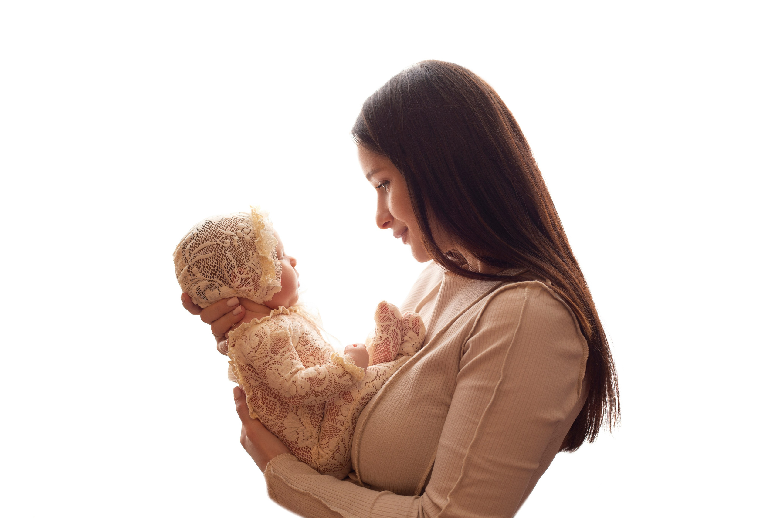 Семейные кадры с малышом. Фотограф новорожденных и детский фотограф в Радужном Васильева Елена