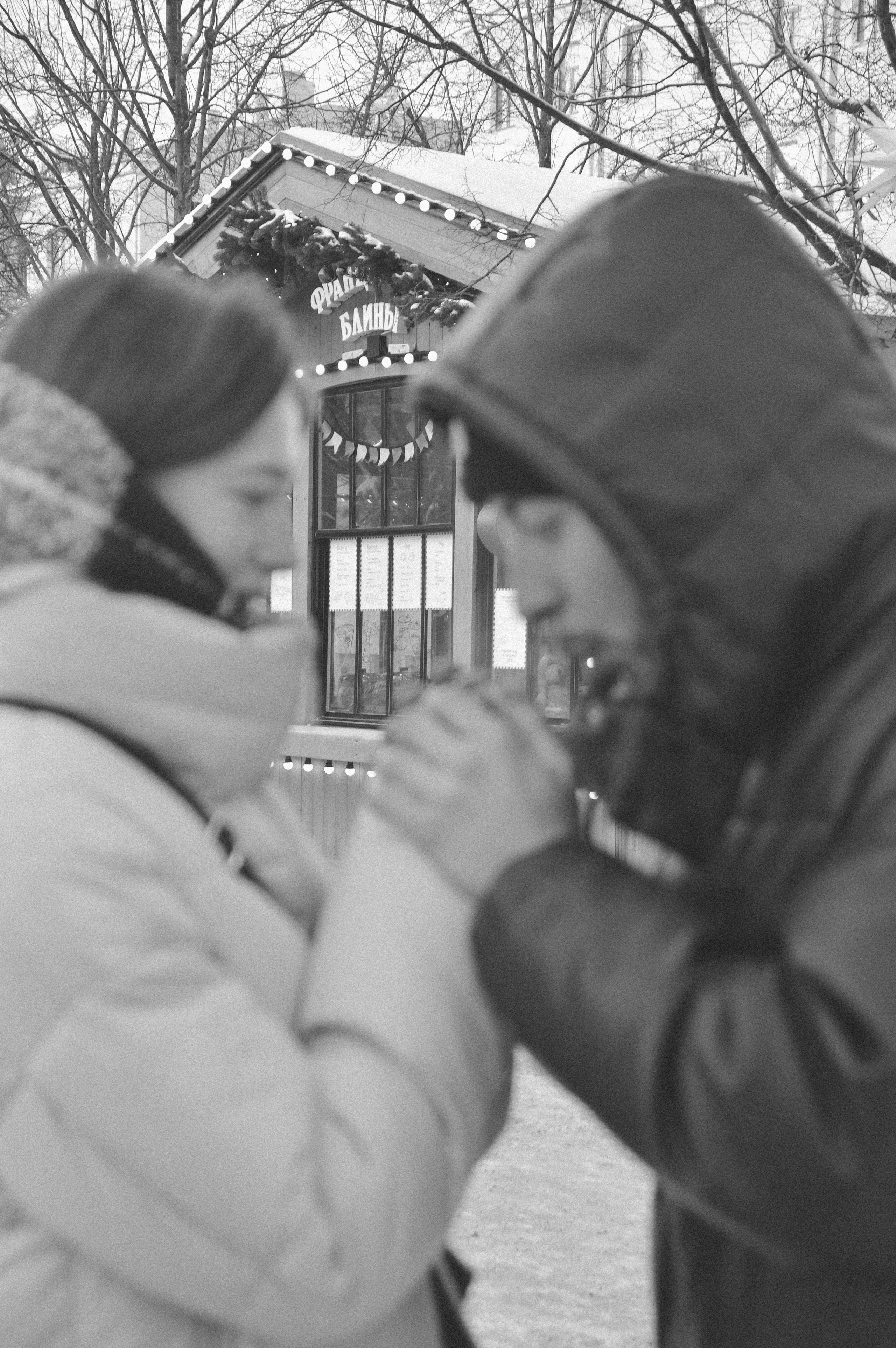 Морозная прогулка. Питерский фотограф