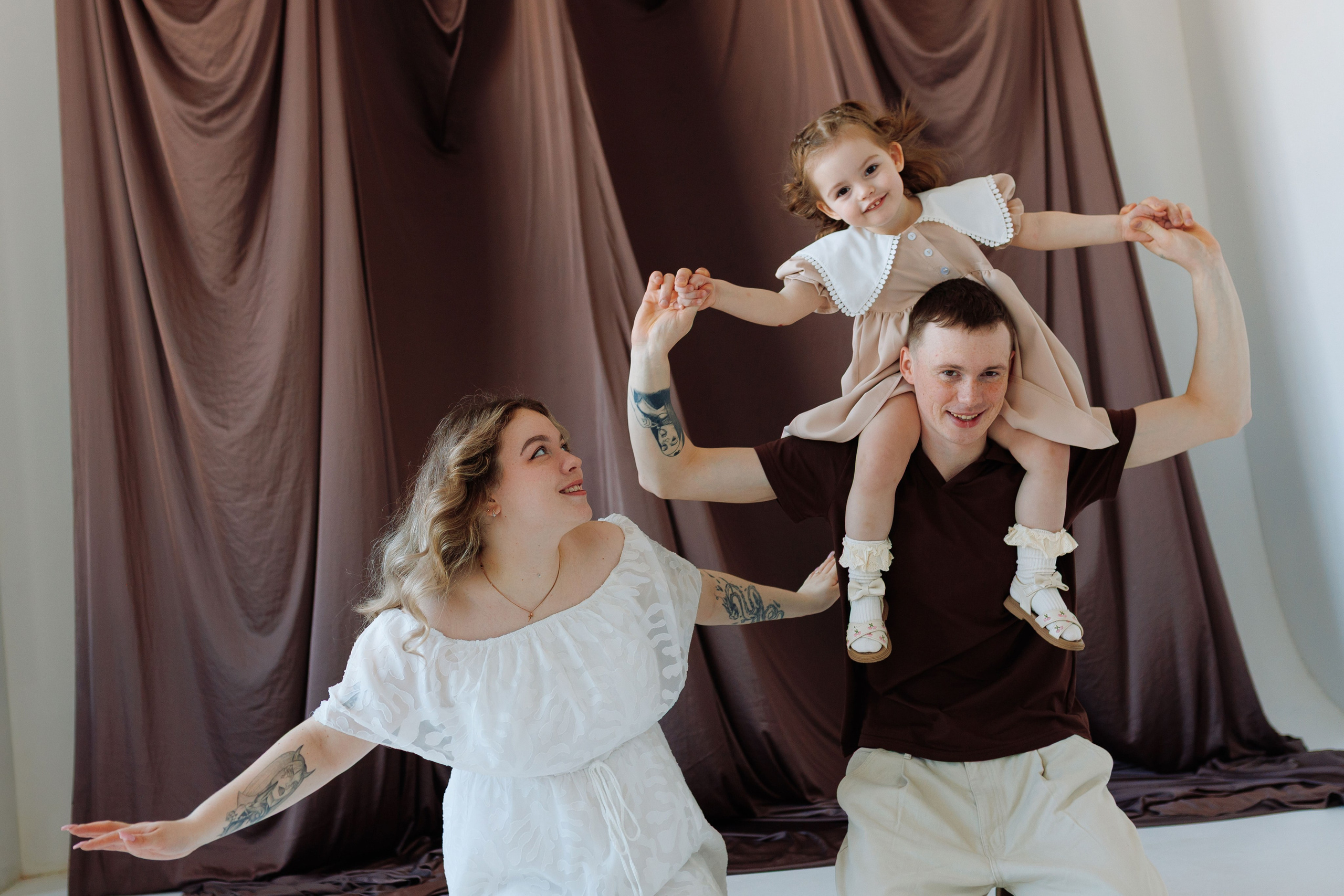 Даша Коля Василиса. Женский и семейный фотограф в Томске Алиса Качан