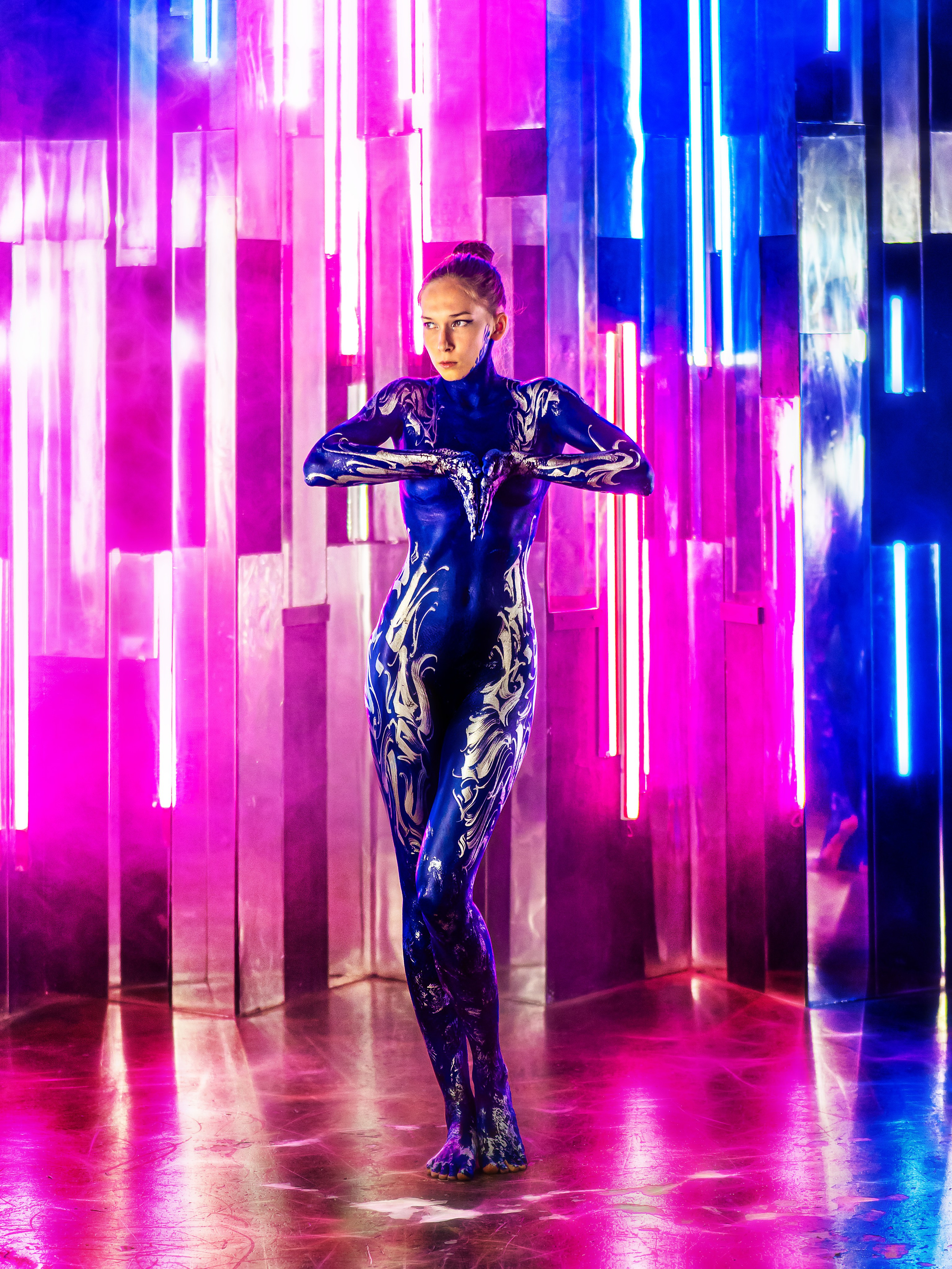 Бодиарт. Творческие сьемки