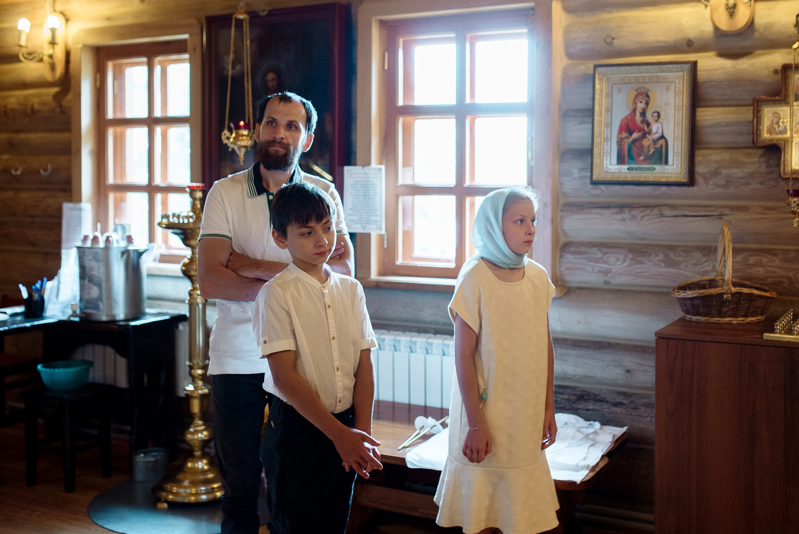 Крещение Глашеньки. Фотограф Мария Стрелкова