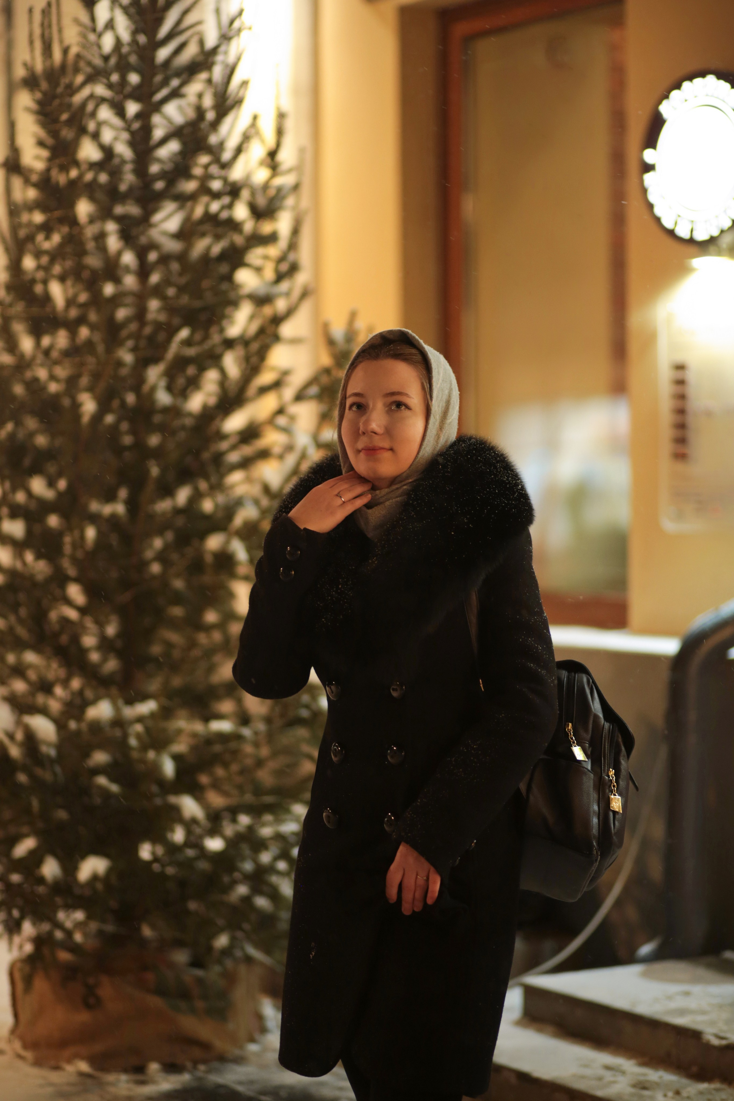 Городская прогулка перед Рождеством. Семейный фотограф в городе Саратове — Анна