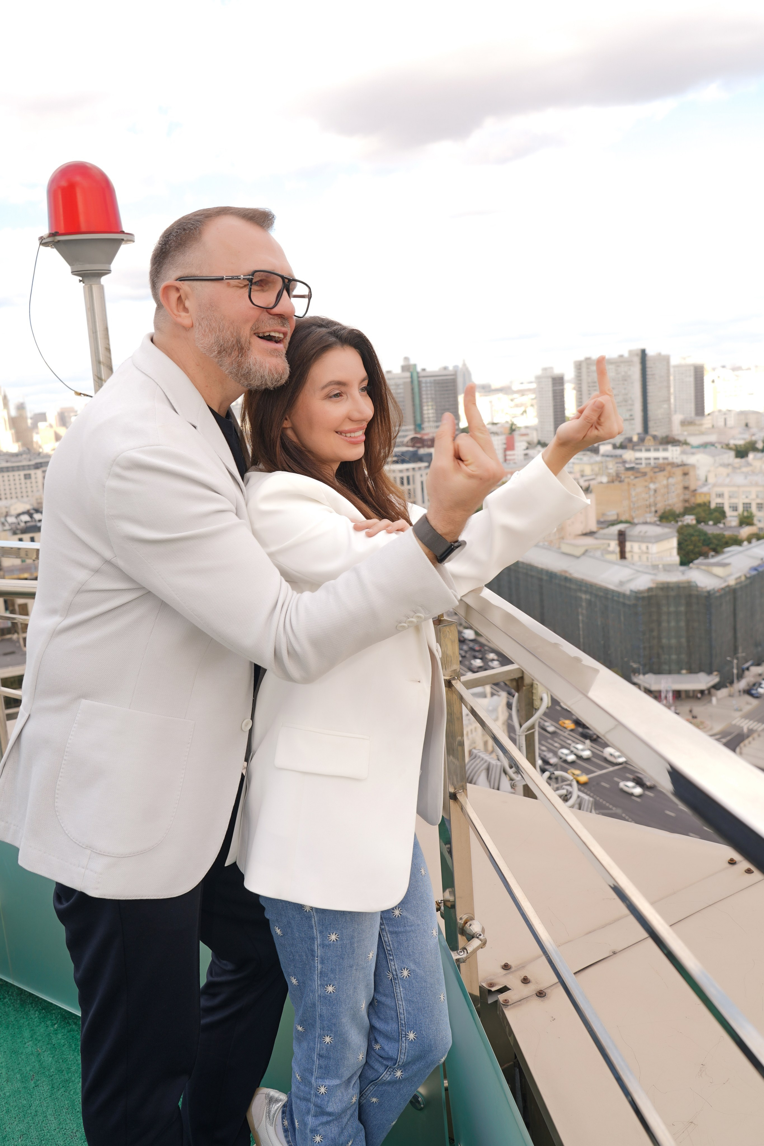 Свидание на крыше. Алена и Андреас. Анна, фотограф Москва, Зеленоград