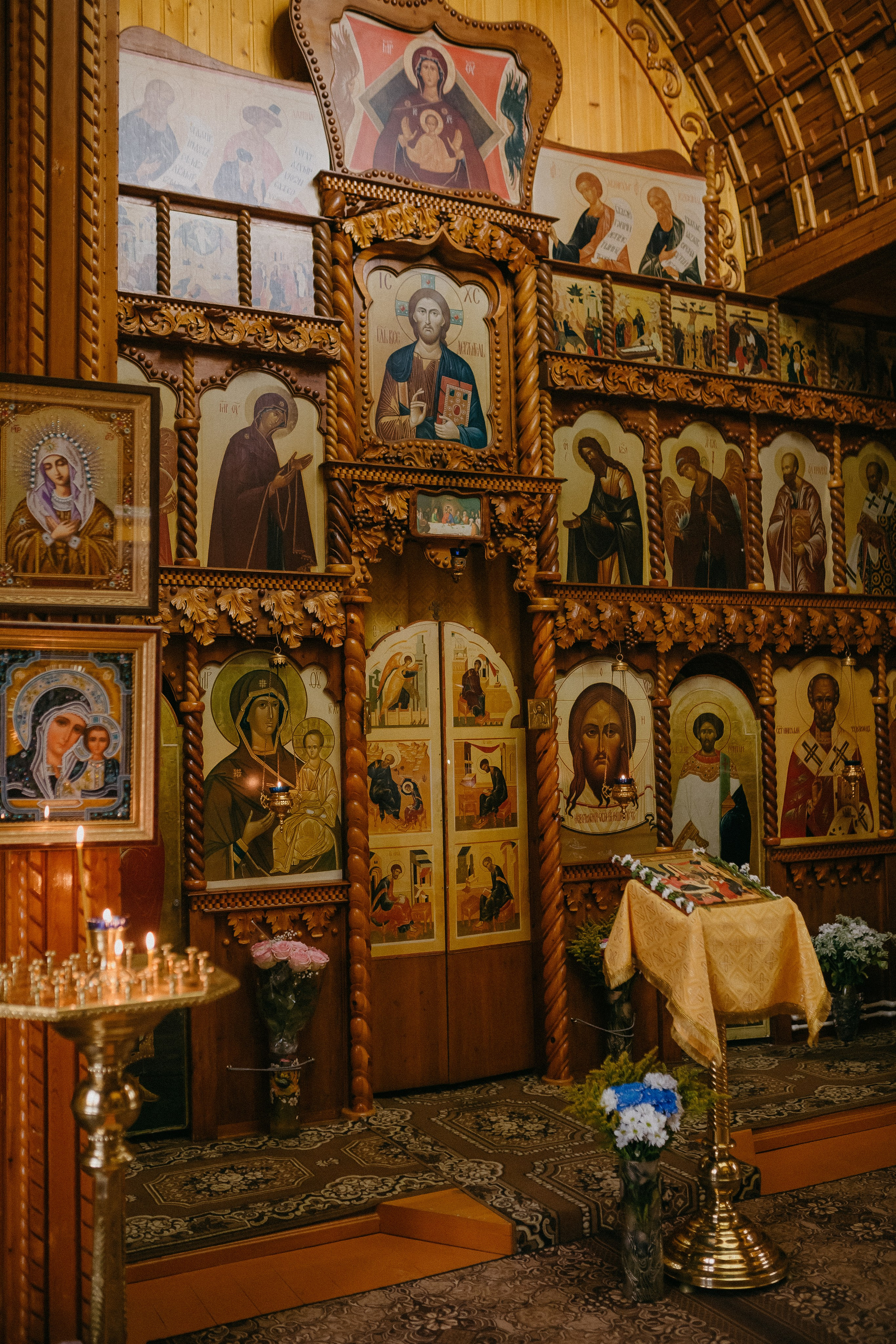 Крещение Таисии и Льва. Храм в честь Святителя Николая. п.Белый Яр. Семейный фотограф в Сургуте