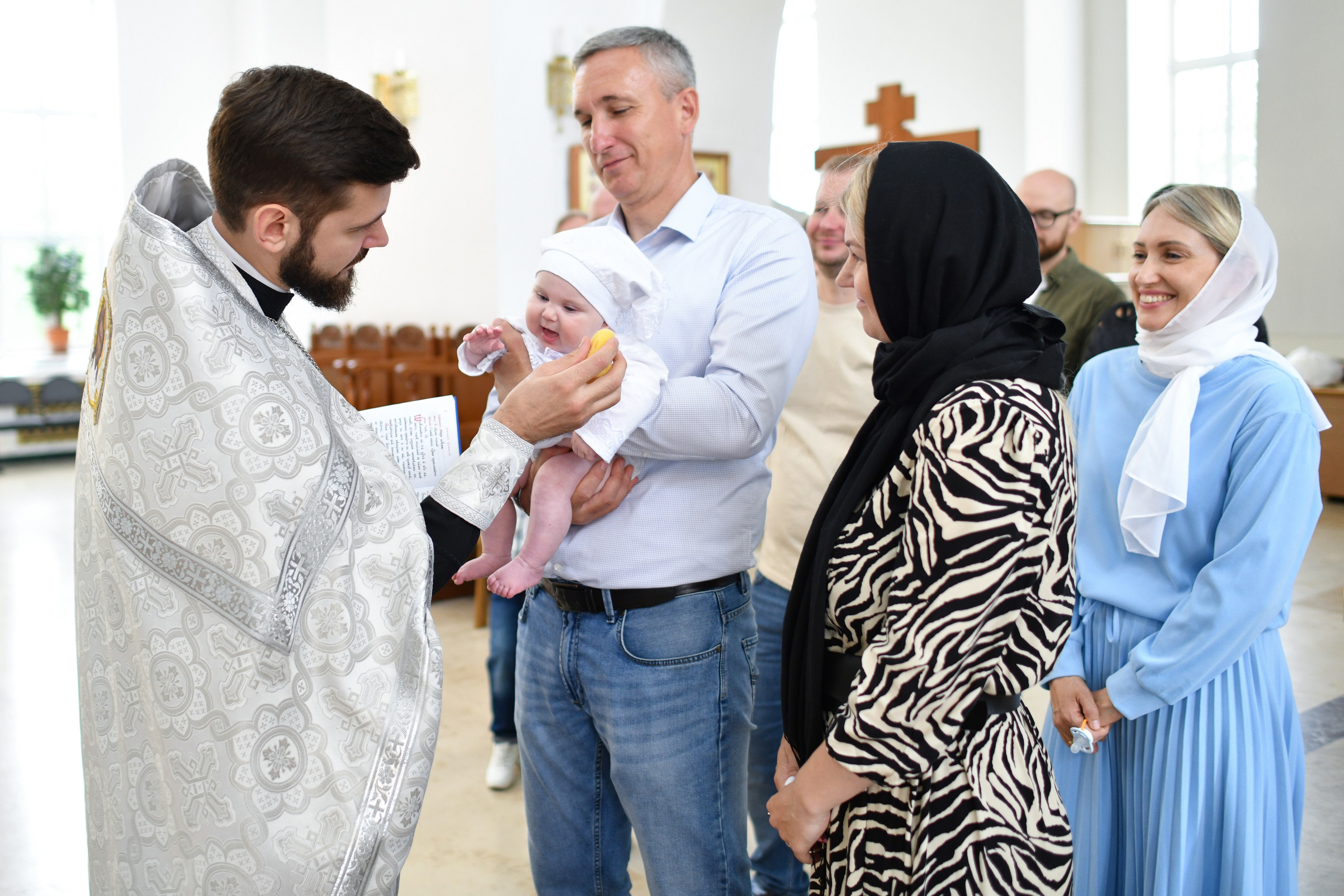 Крещение Александры. Свадебный и портретный фотограф в Москве Галина Борисова