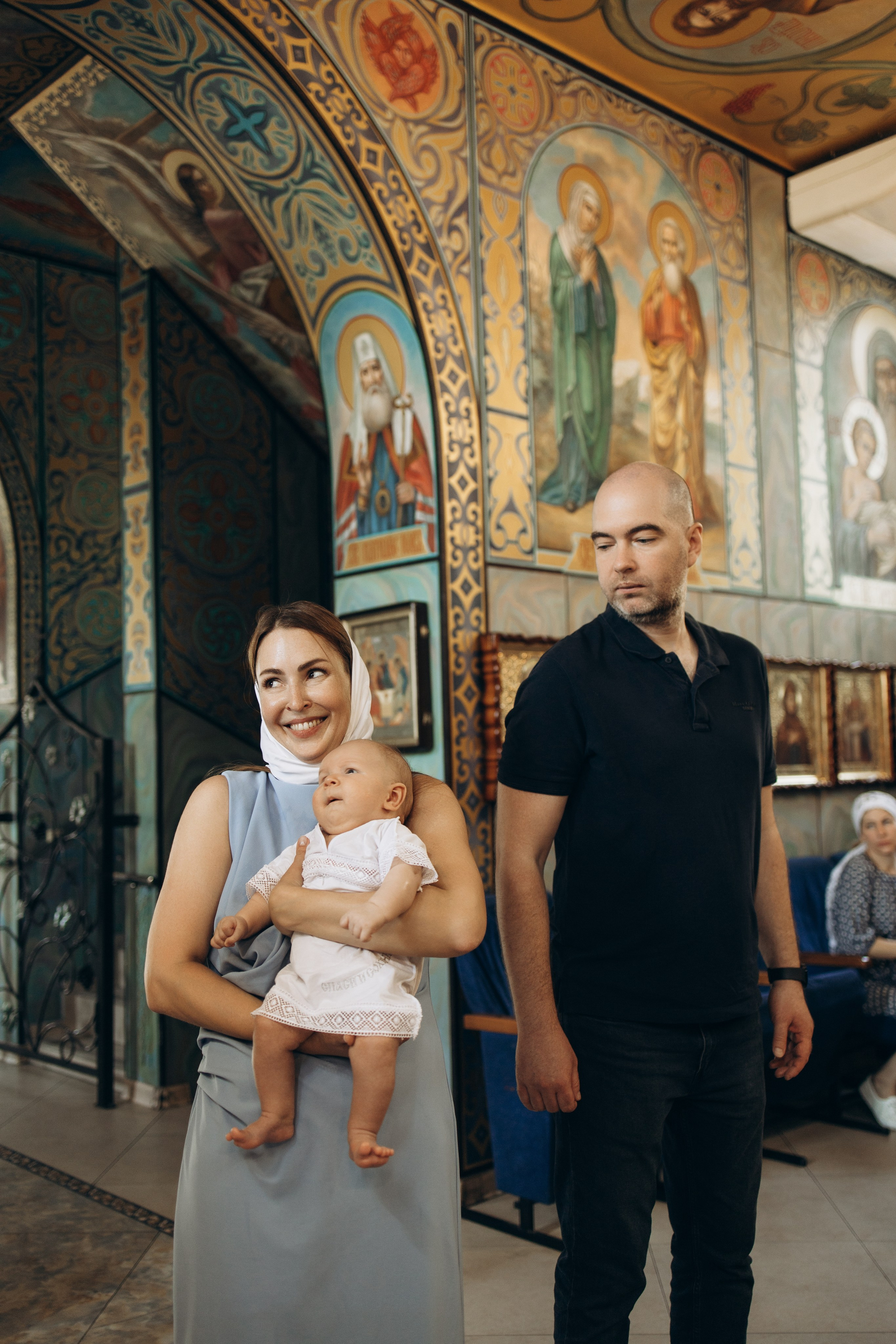 Крещение Ивана. Самый теплый фотограф в Краснодаре Рябоконь Ксения