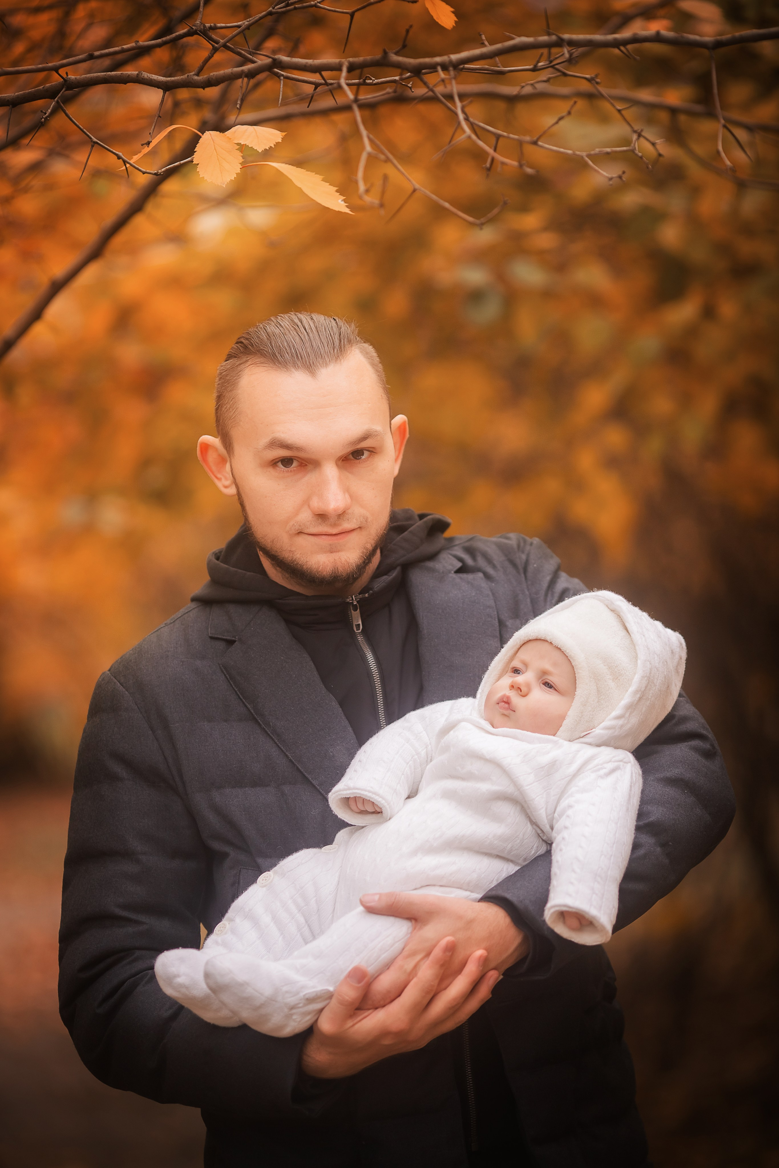 Осенняя семейная фотосессия. צלם ואמן ילדים ומשפחה