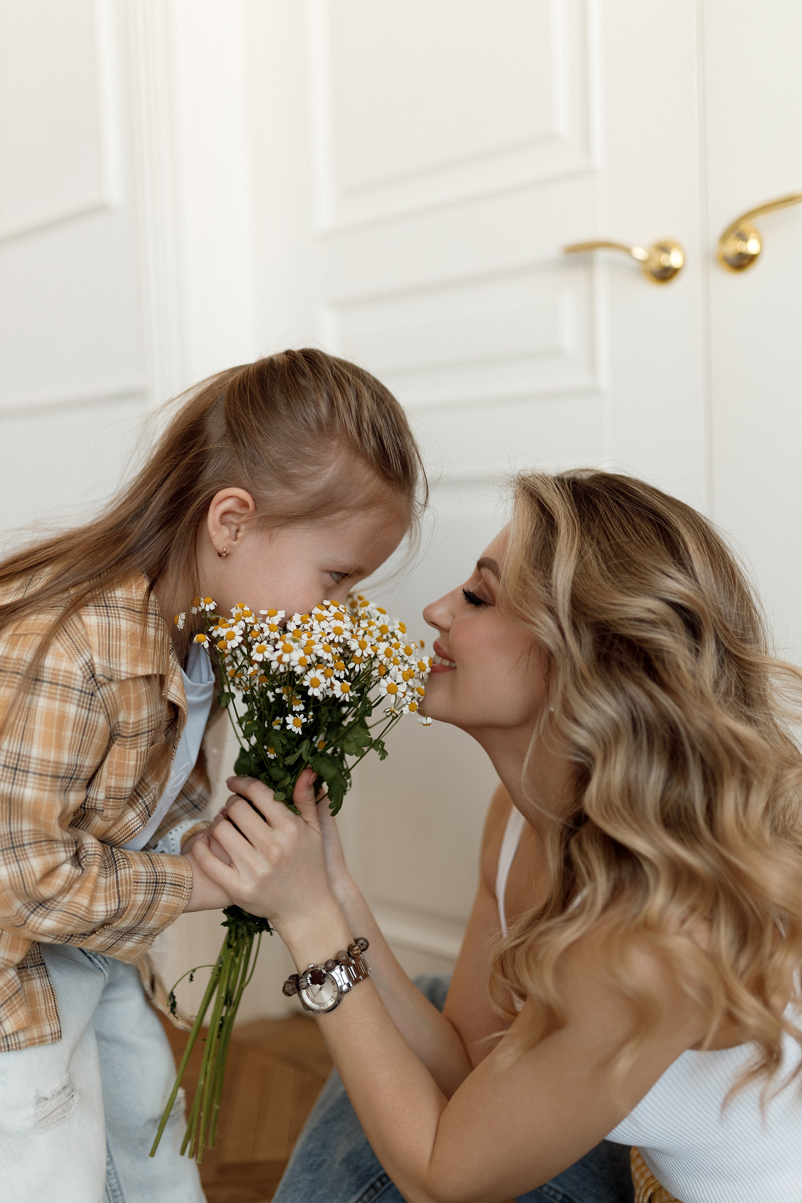 фотосессия мама с дочкой