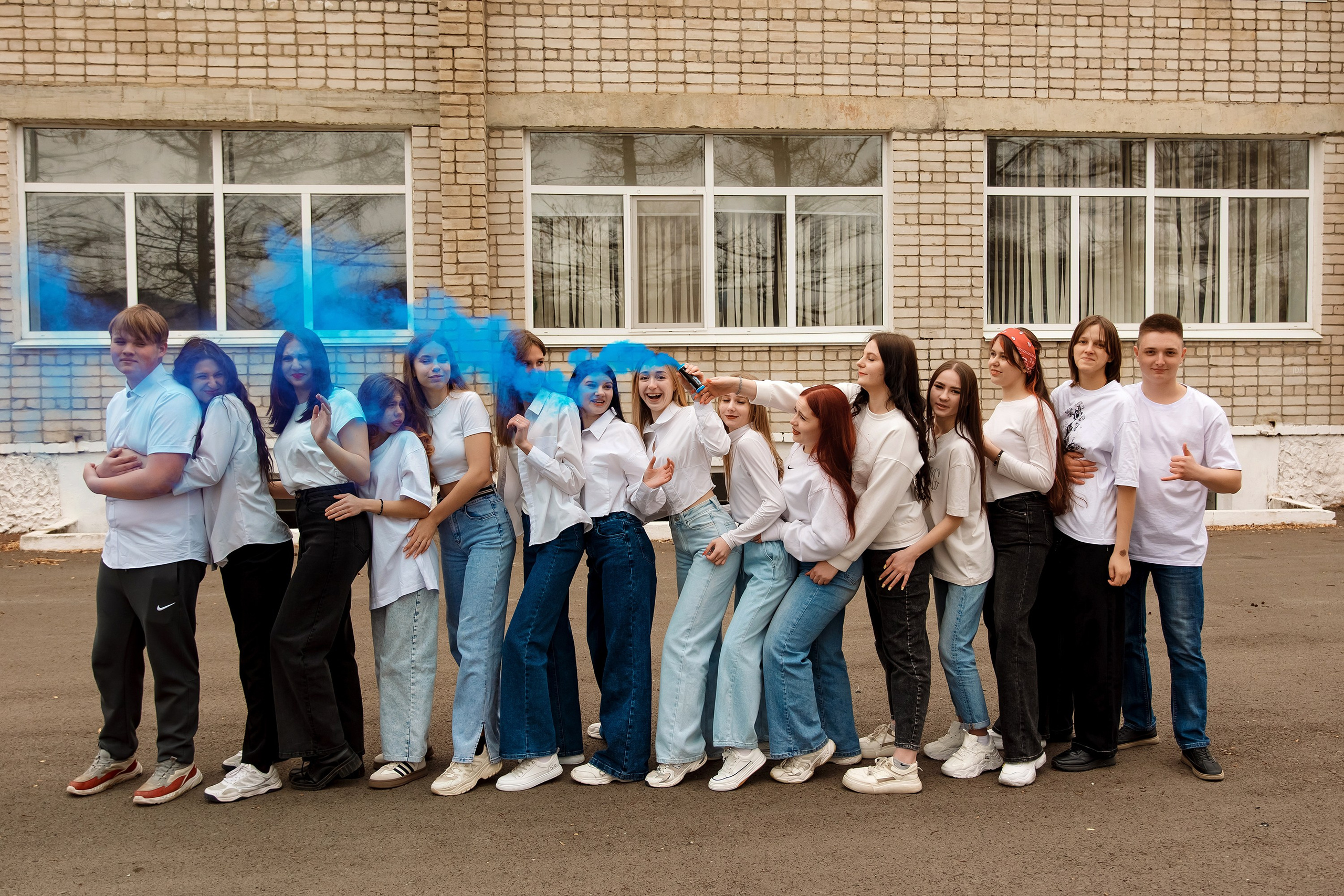 11 класс с. Барабаш. Фотограф Любовь Корниенко, Примоский край