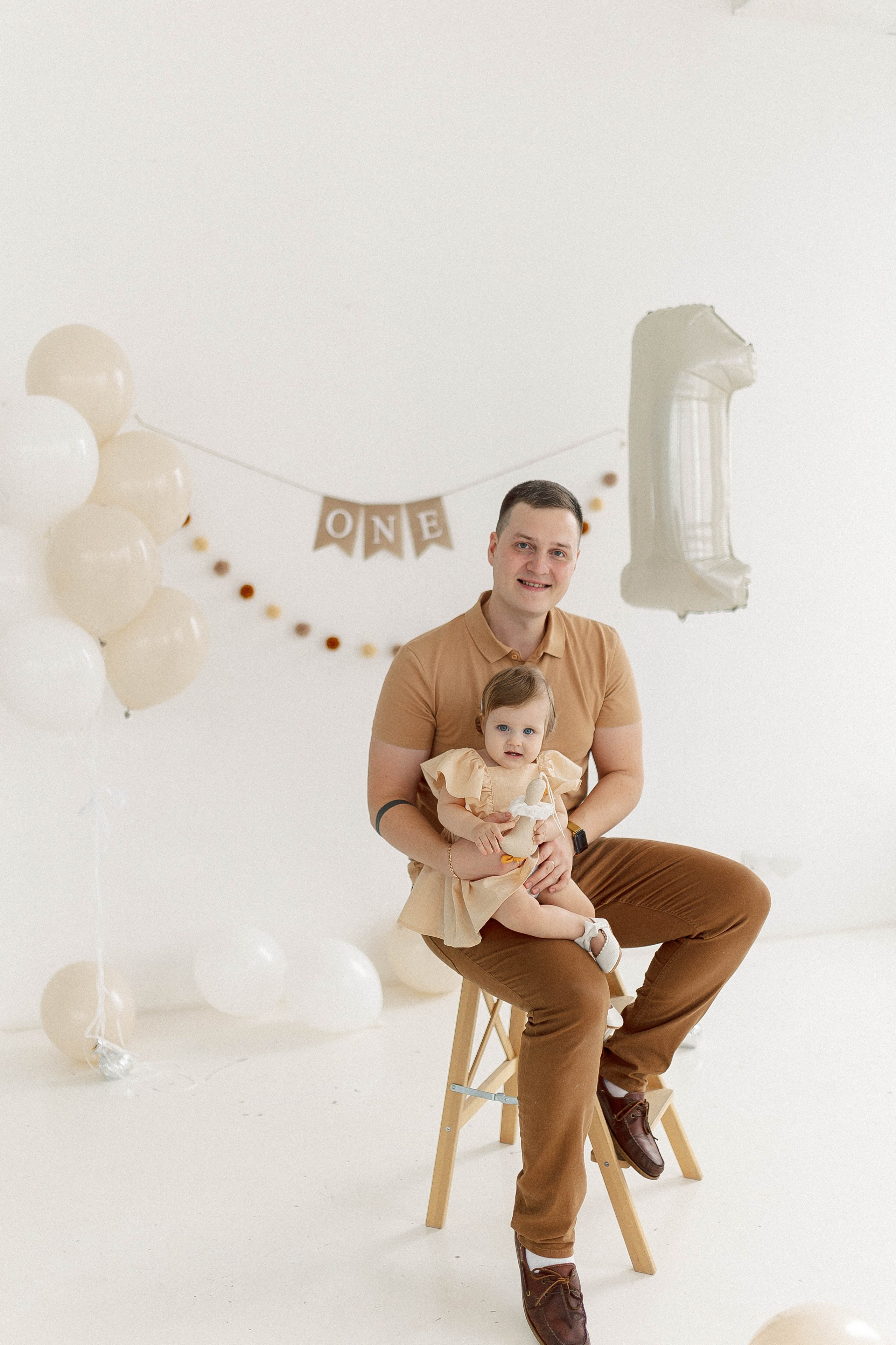 Первый годик. Семейный фотограф в Москве Анна Пожарская