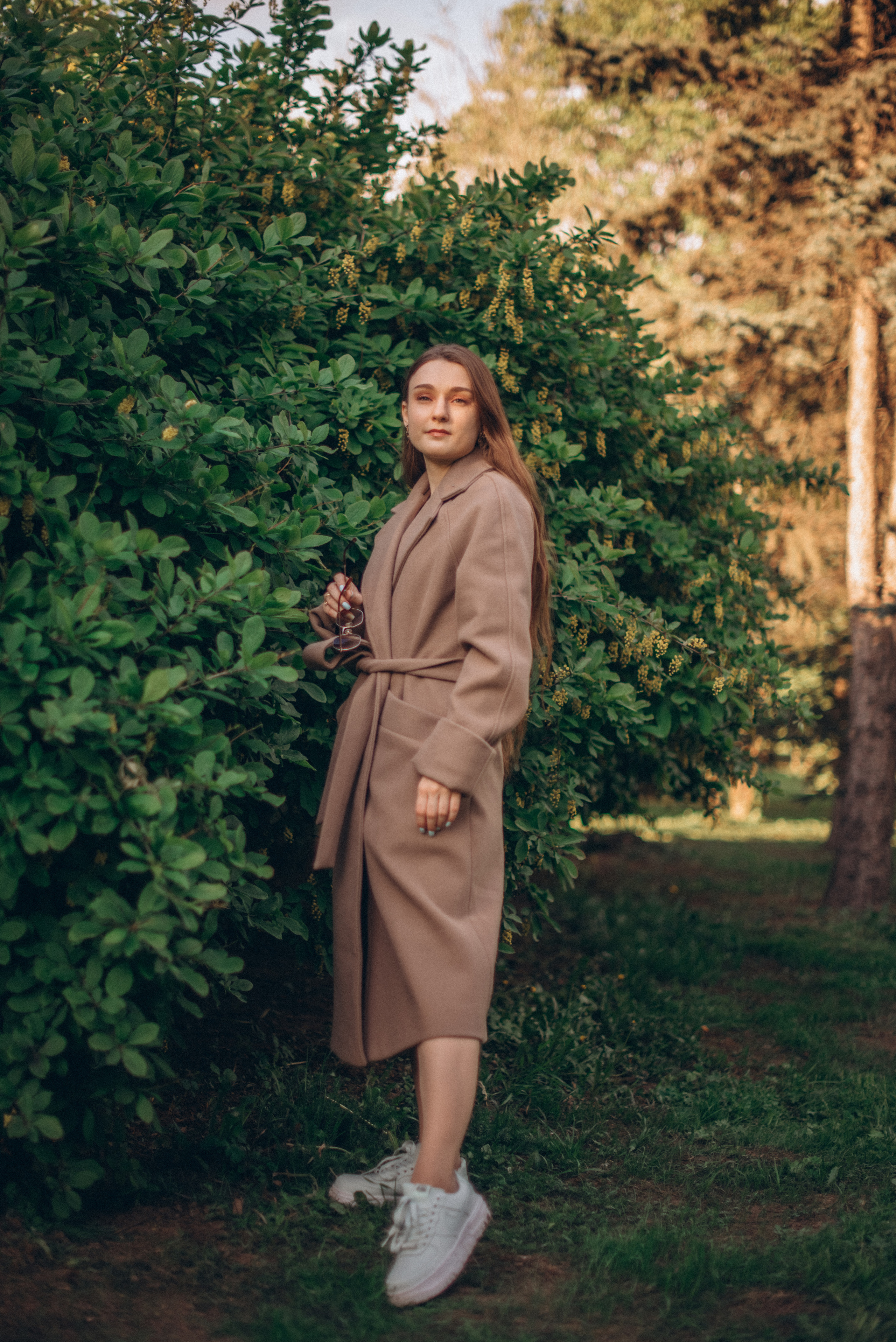 Прогулка с Анной в Парке Победы. Семейный и женский фотограф в Москве Кубасова Маша