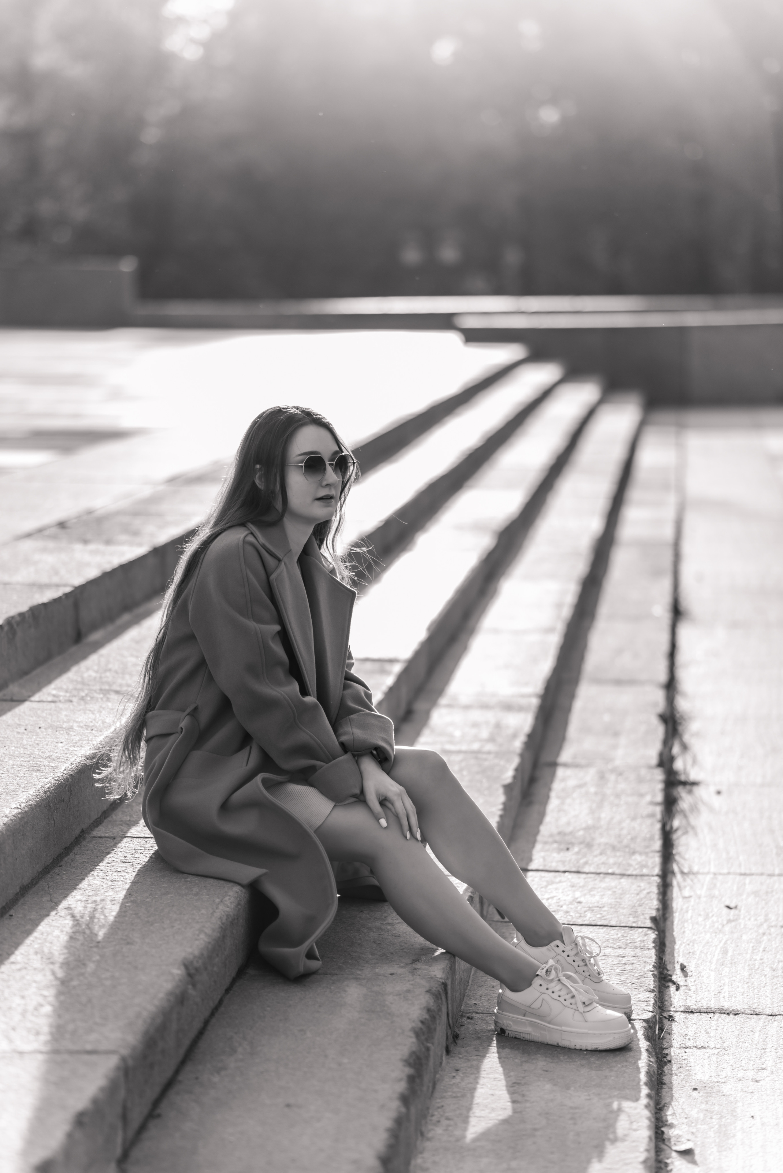 Прогулка с Анной в Парке Победы. Семейный и женский фотограф в Москве Кубасова Маша