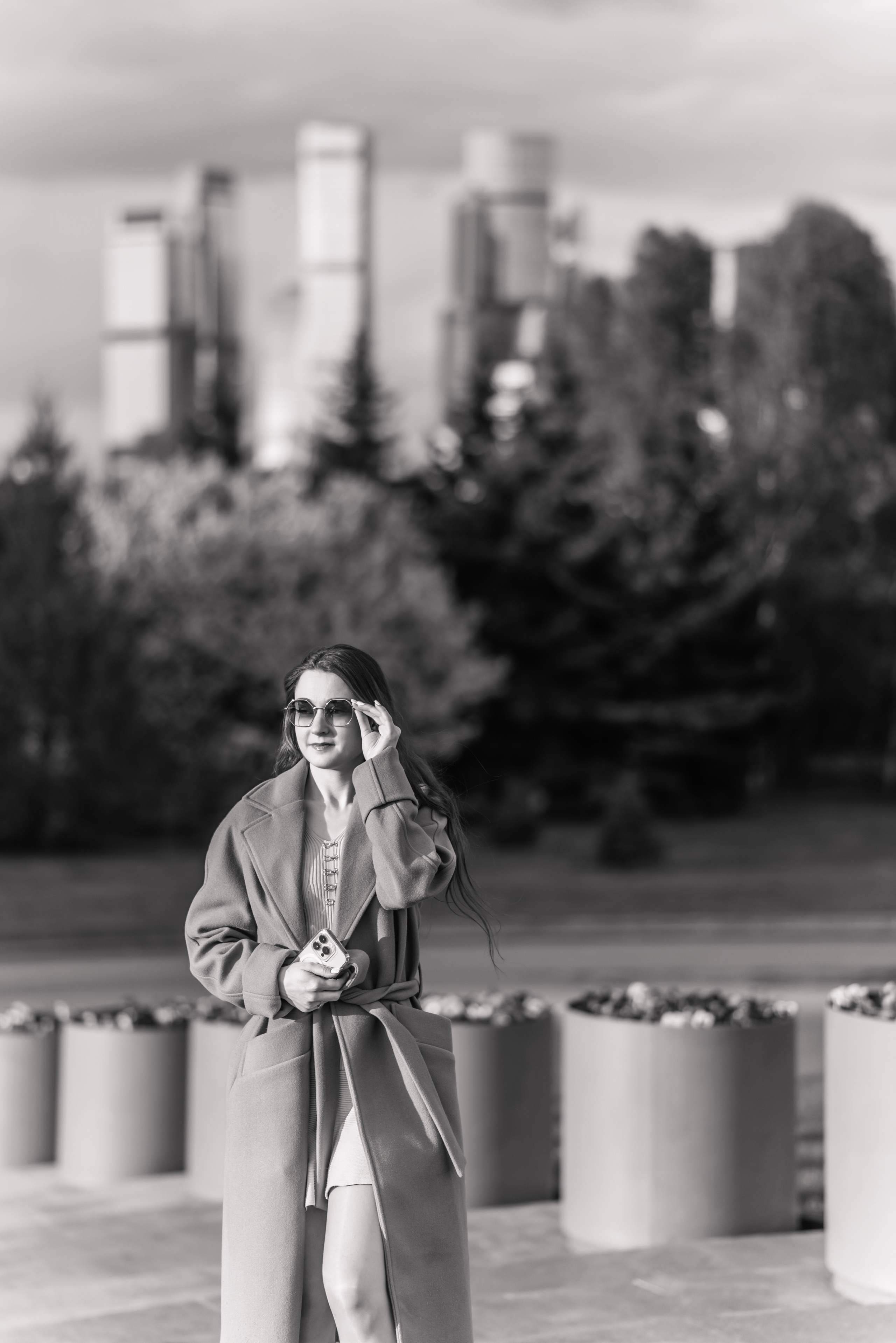 Прогулка с Анной в Парке Победы. Семейный и женский фотограф в Москве Кубасова Маша