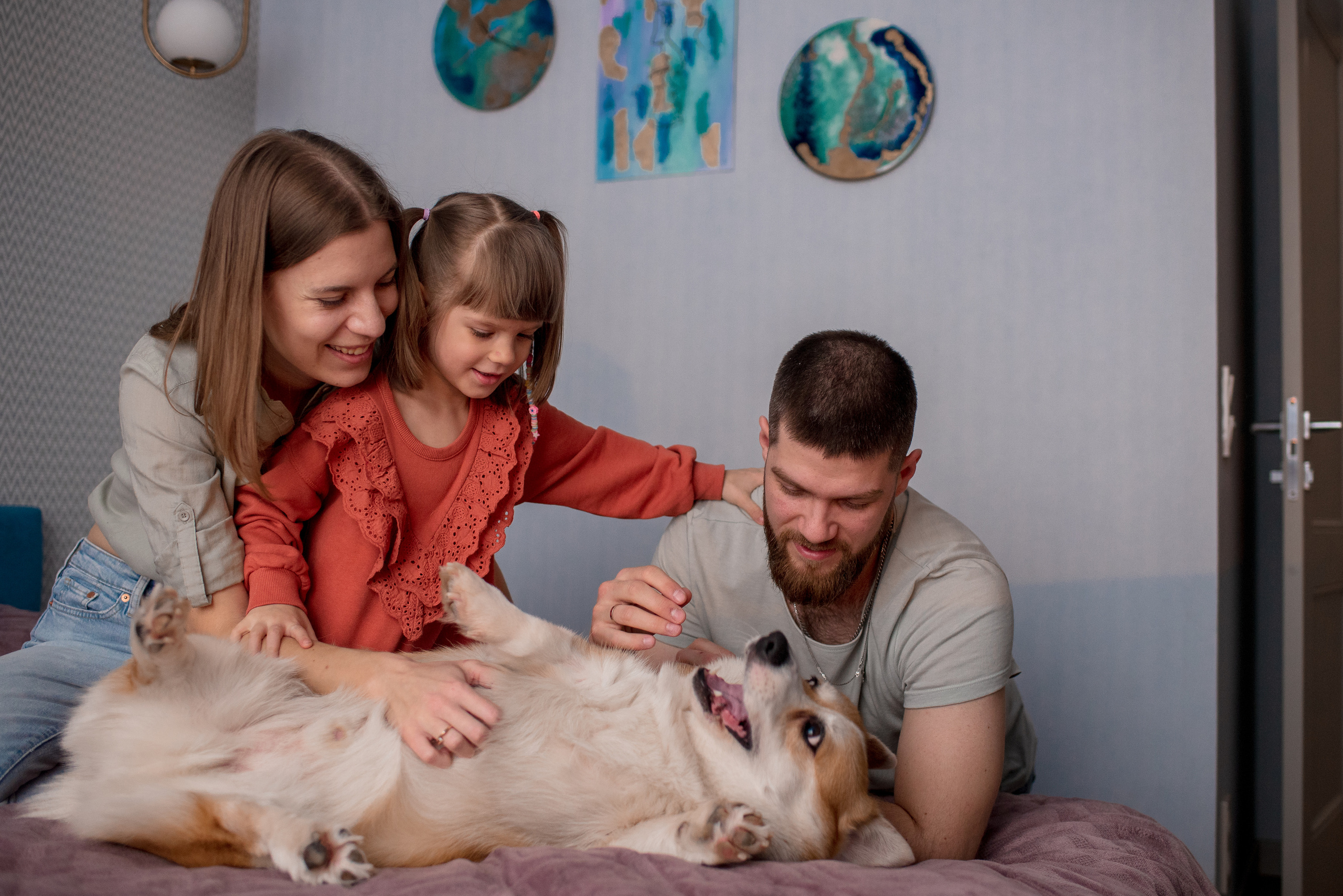 Семья Екатерины. Семейный и женский фотограф в Москве Кубасова Маша