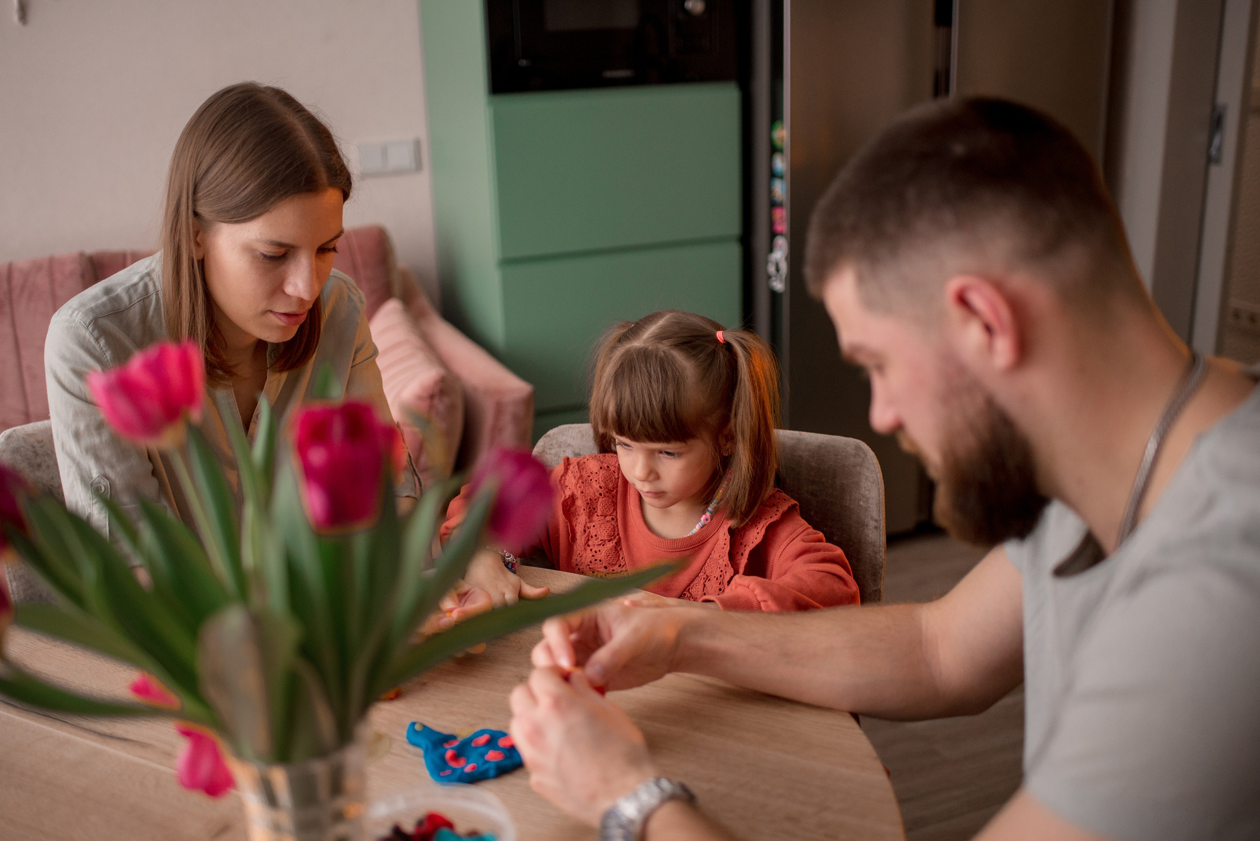 Семья Екатерины. Семейный и женский фотограф в Москве Кубасова Маша