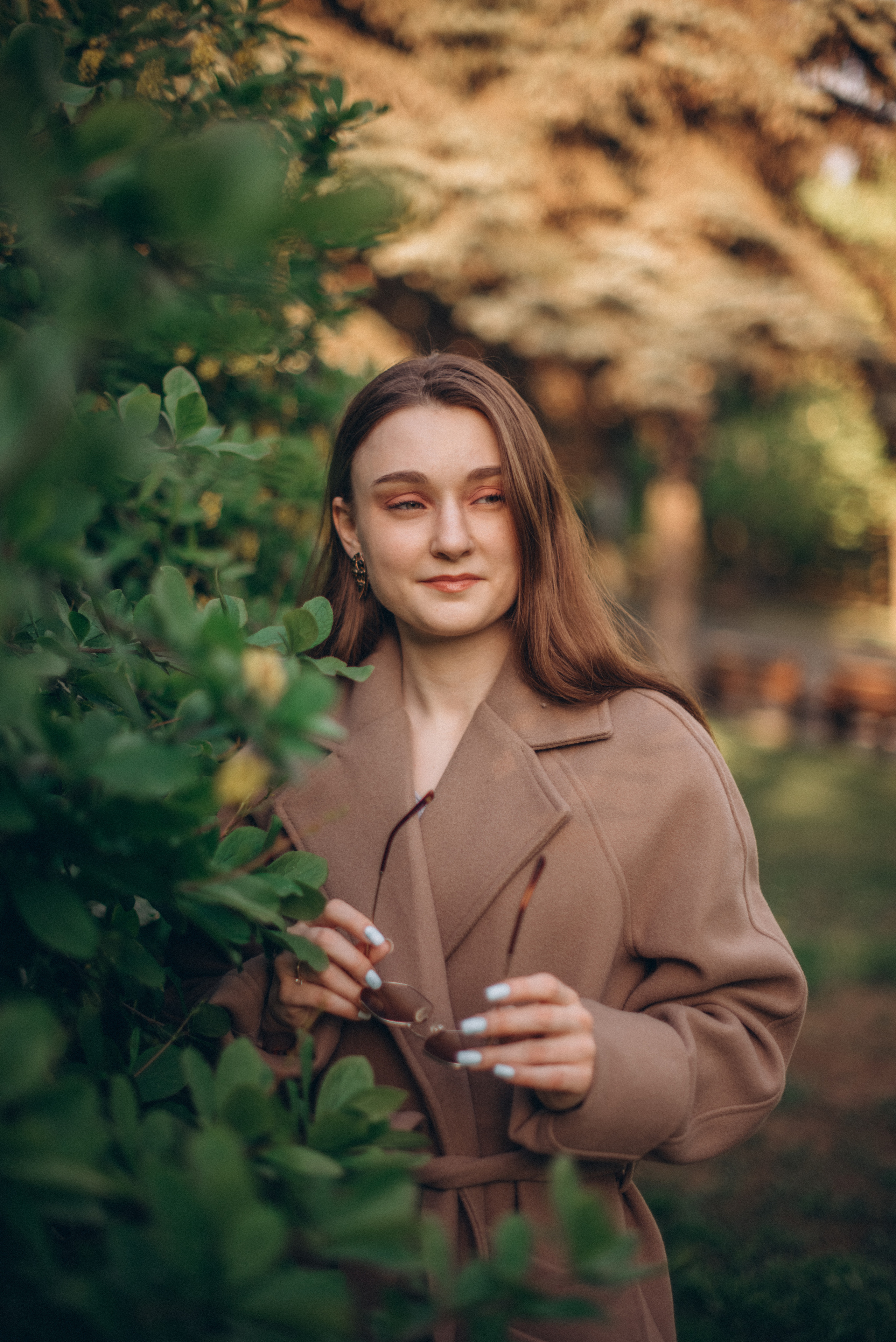 Прогулка с Анной в Парке Победы. Семейный и женский фотограф в Москве Кубасова Маша