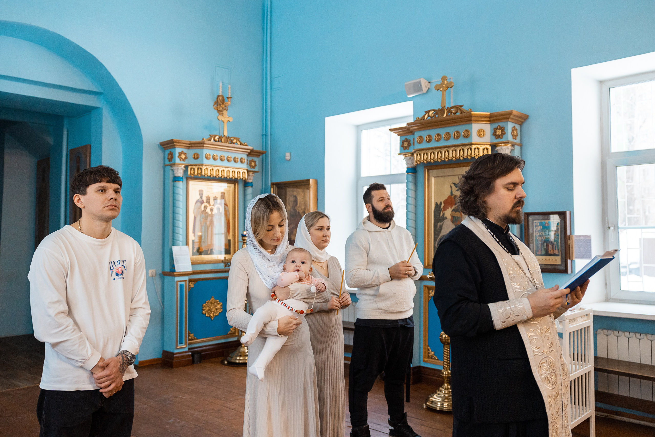 Крещение Таисии. Фотограф Крещение, Выписка москва