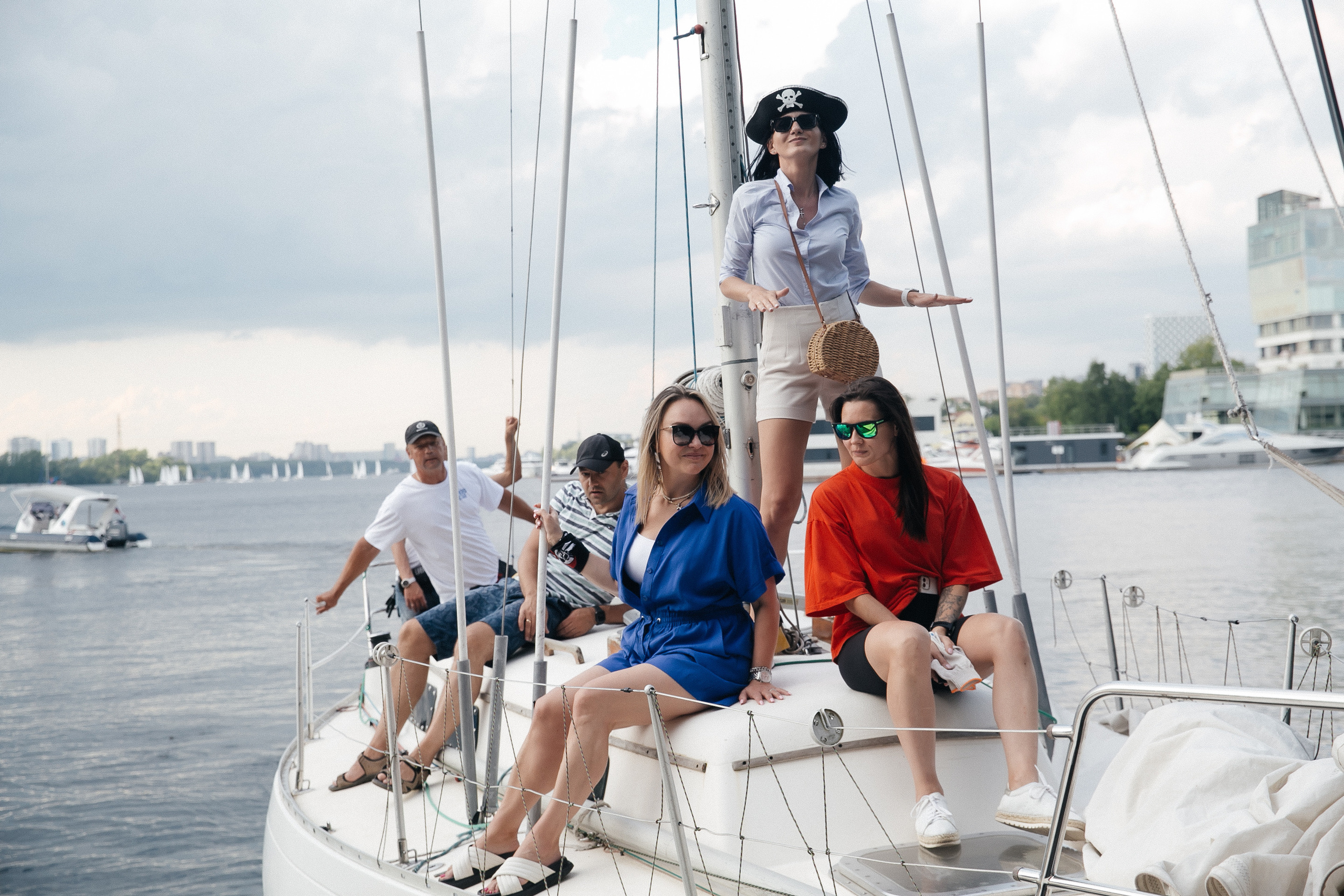 Корпоратив «Первый промышленный оператор» на регатах. Фотограф в Москве